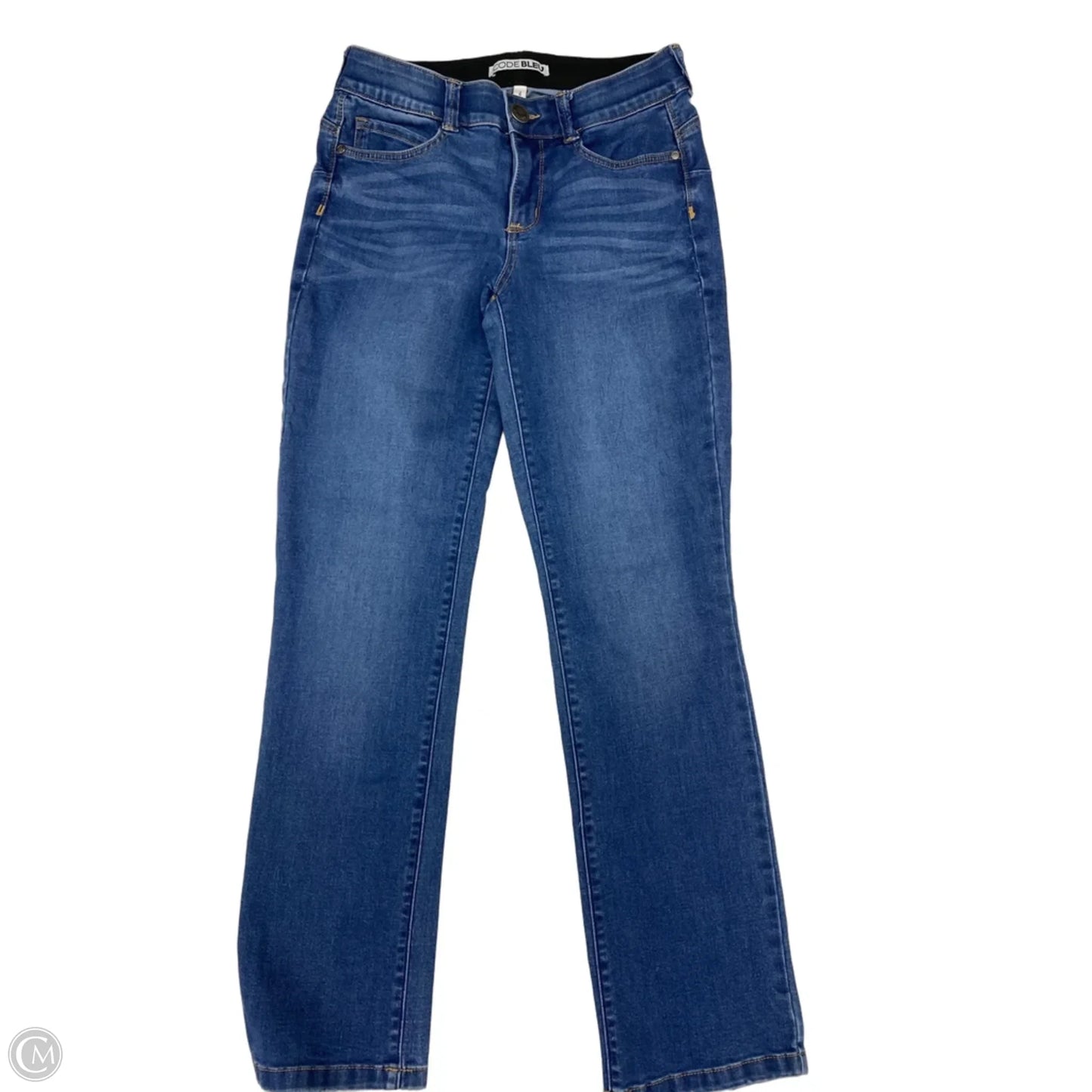 Jeans Straight By Code Blue In Blue Denim, Size: 4