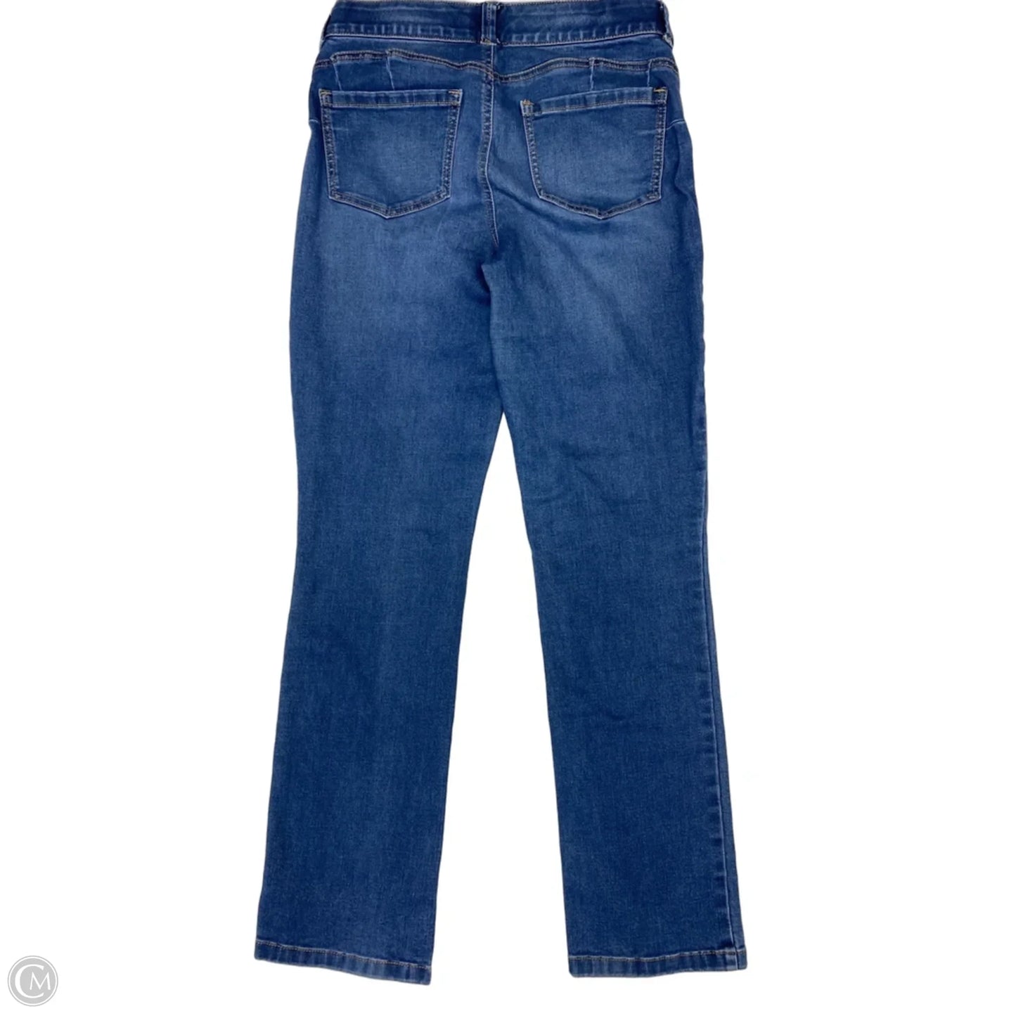 Jeans Straight By Code Blue In Blue Denim, Size: 4