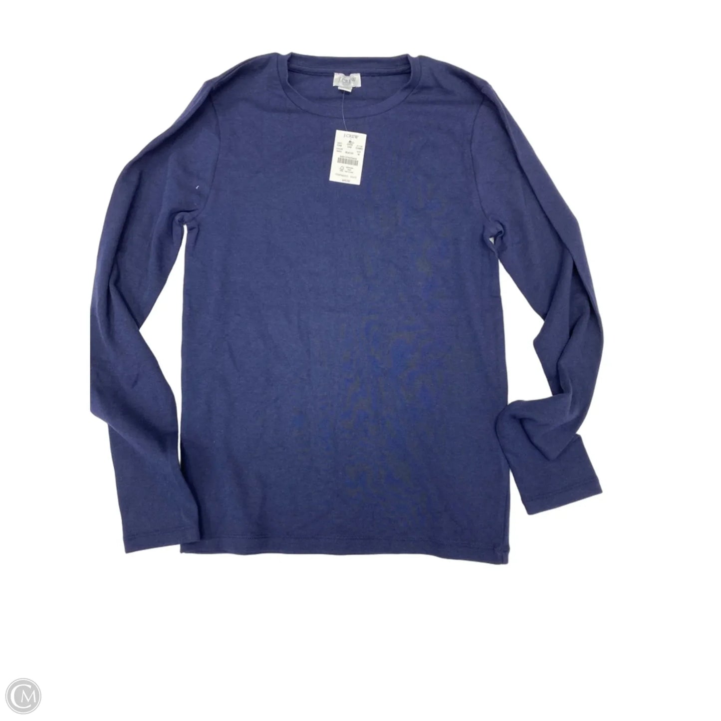 Top Long Sleeve Basic By J. Crew In Navy, Size: M