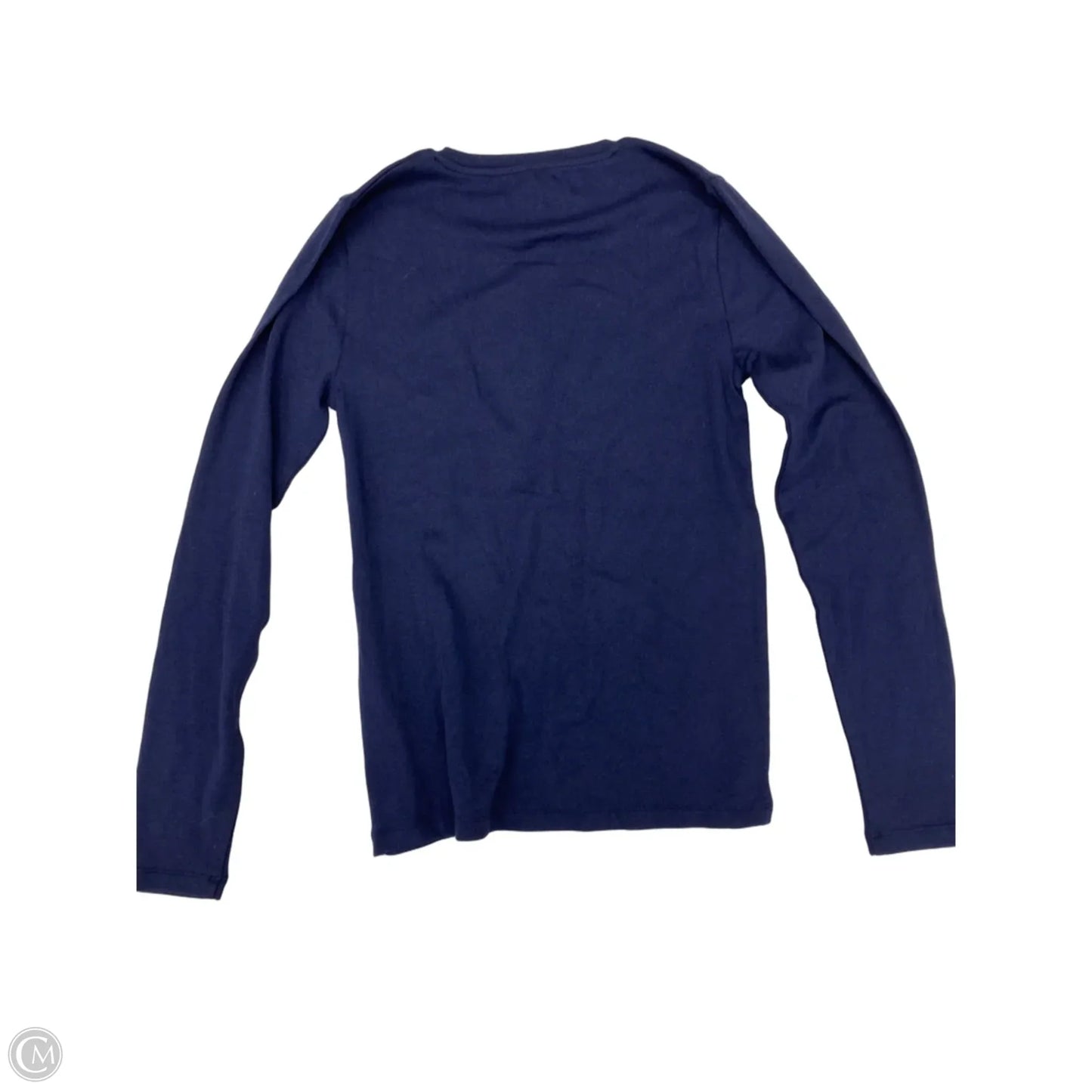 Top Long Sleeve Basic By J. Crew In Navy, Size: M