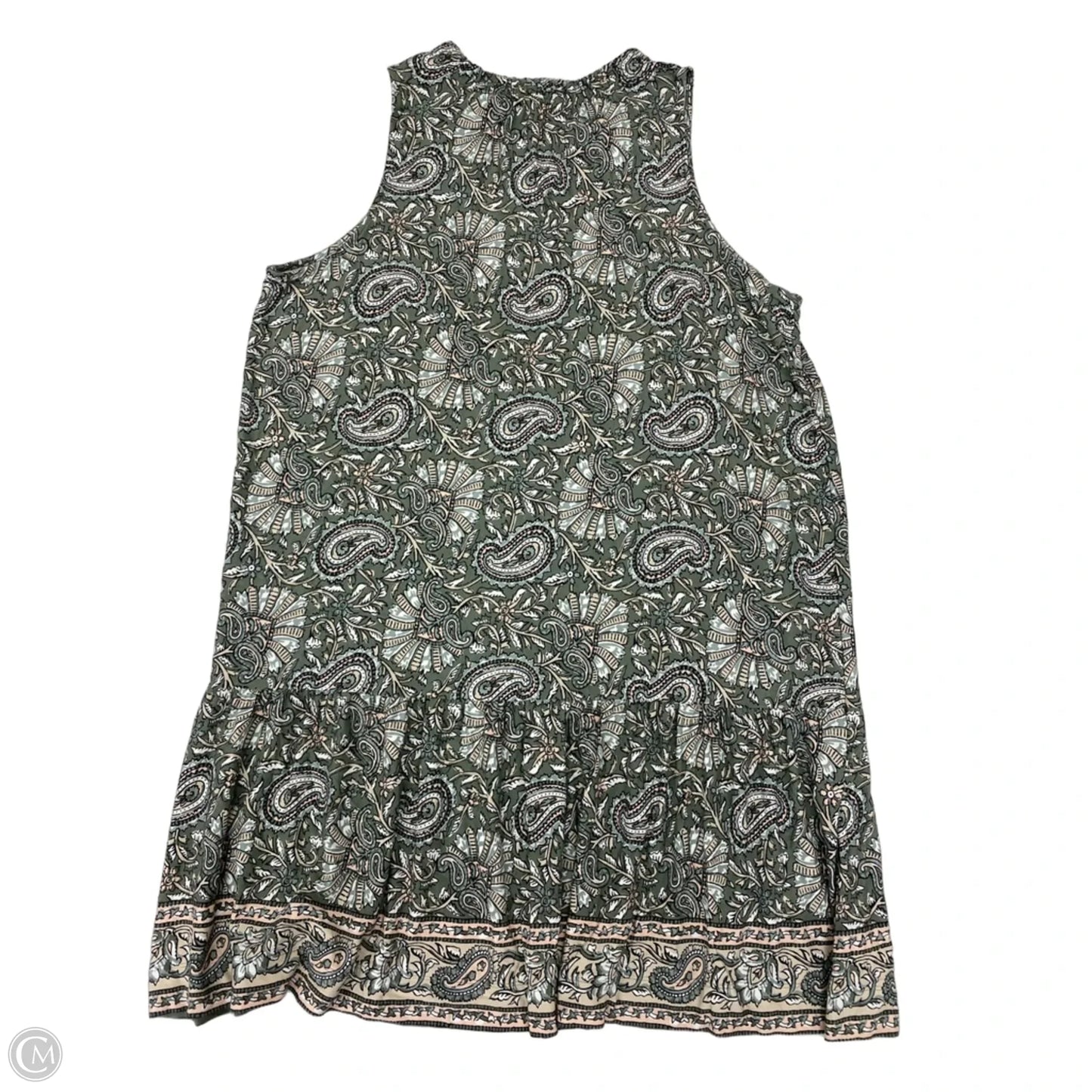 Dress Casual Short By Loft In Paisley Print, Size: Lp