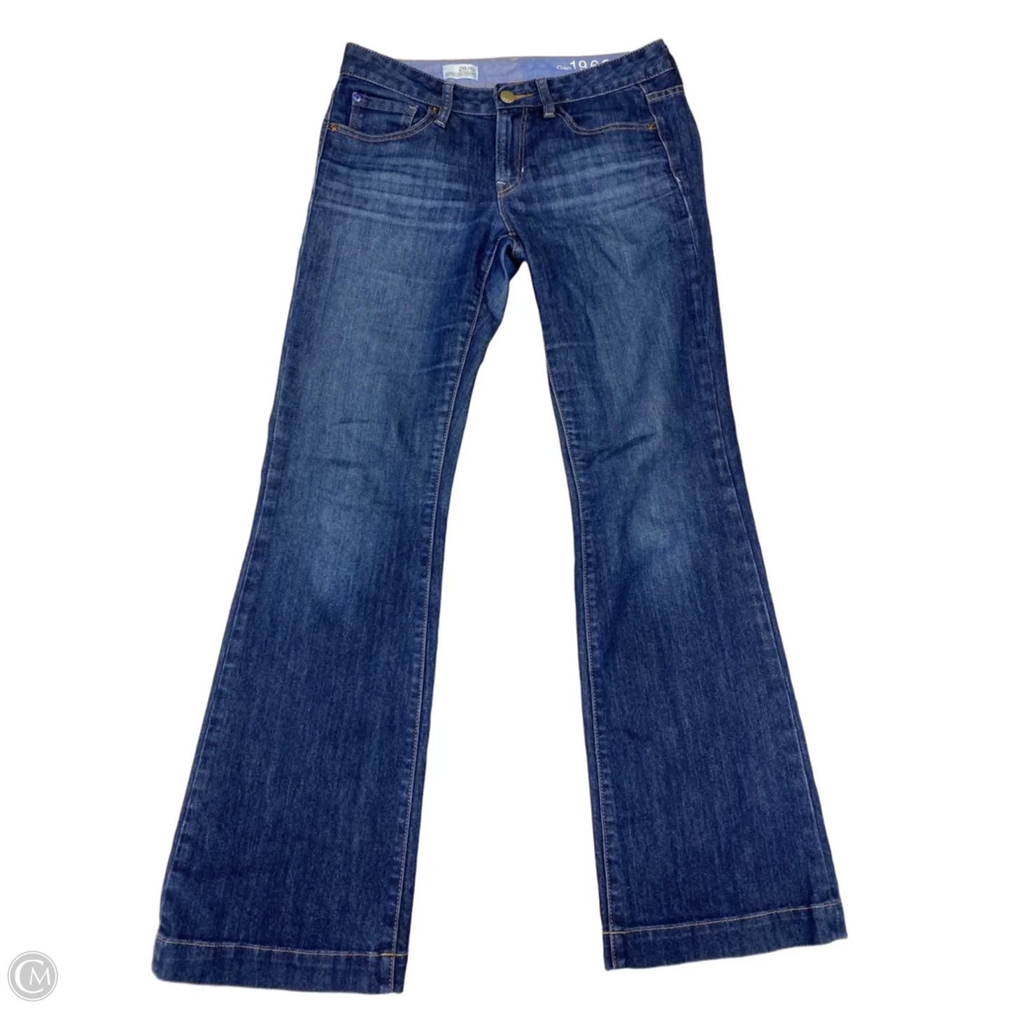 Jeans Boot Cut By Gap In Blue Denim, Size: 6