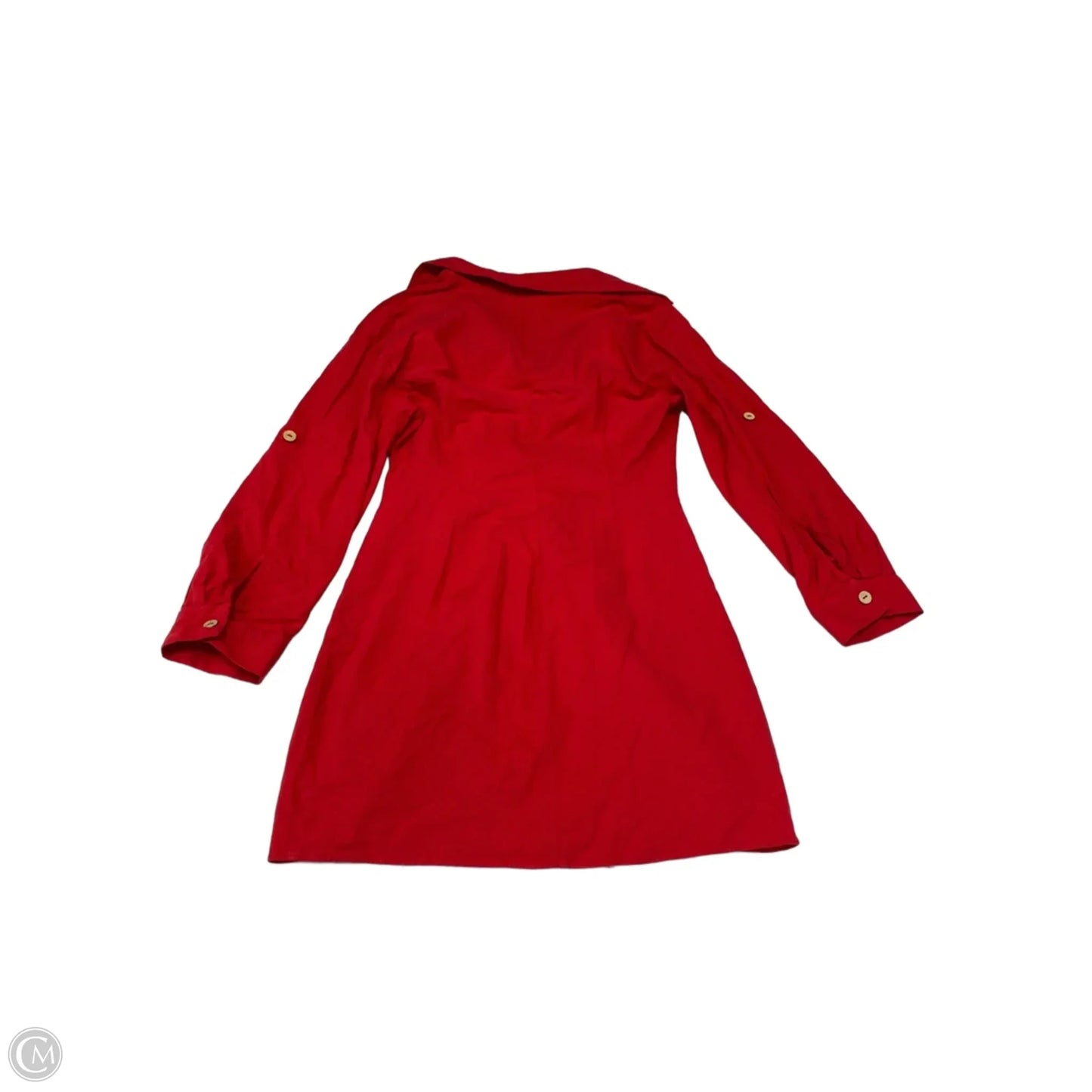 Dress Casual Short By Zara In Red, Size: L