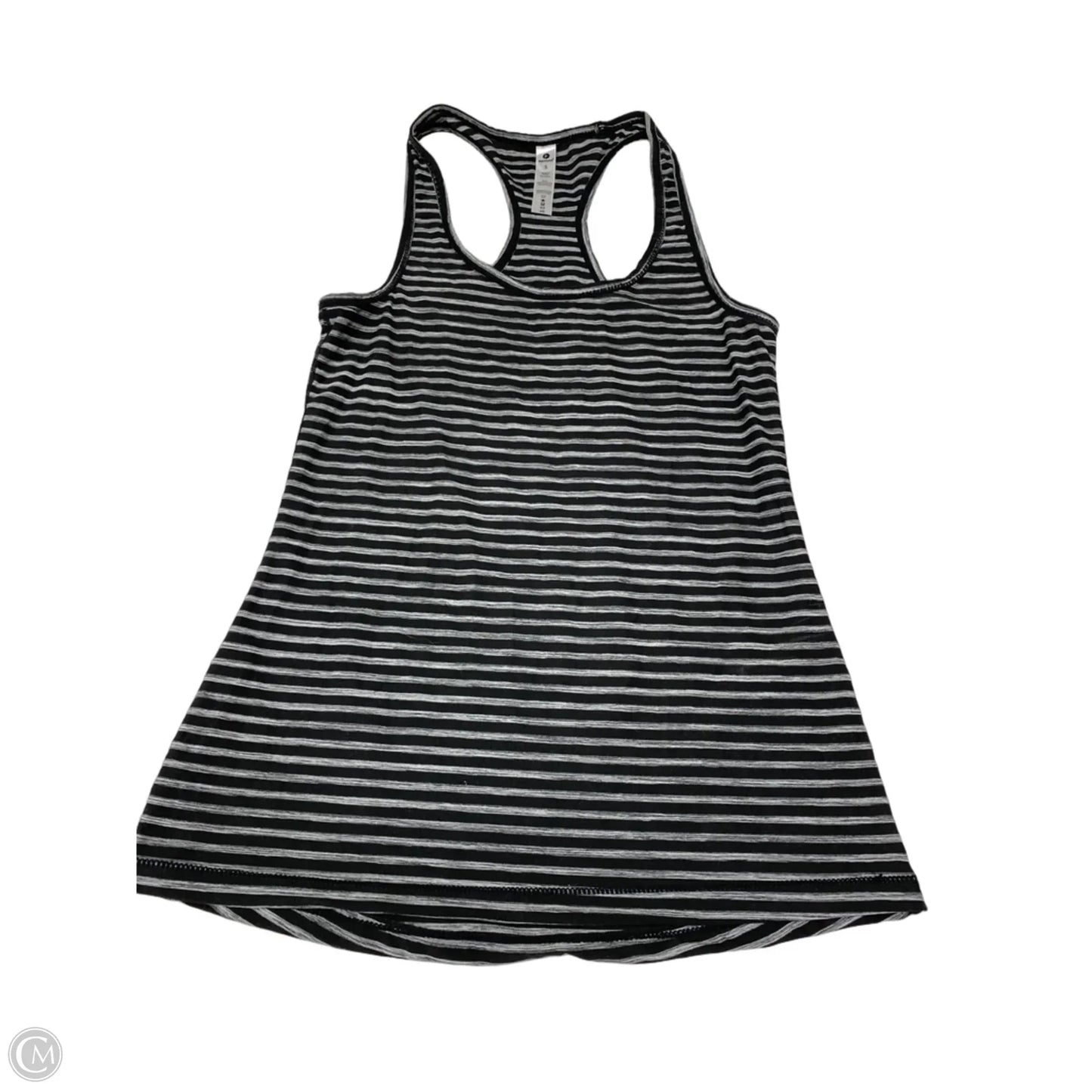 Athletic Tank Top By 90 Degrees By Reflex In Striped Pattern, Size: S