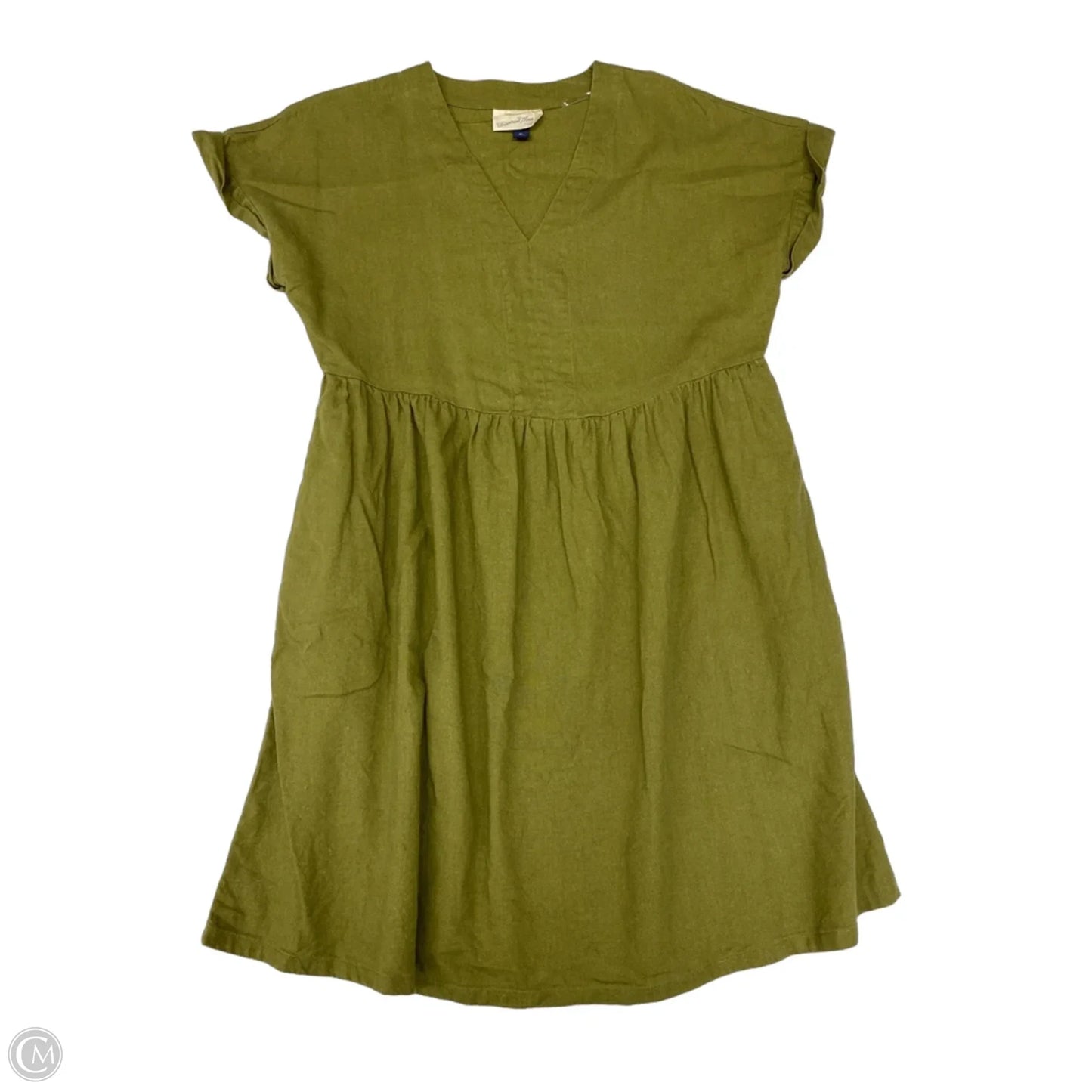 Dress Casual Short By Universal Thread In Green, Size: Xs