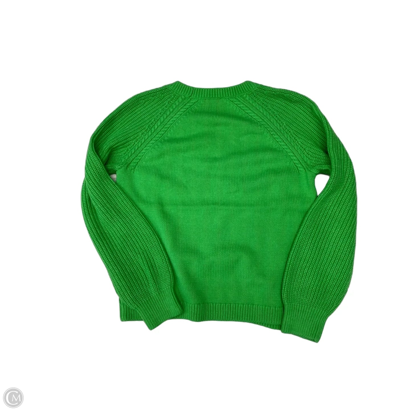 Sweater By Talbots In Green, Size: M