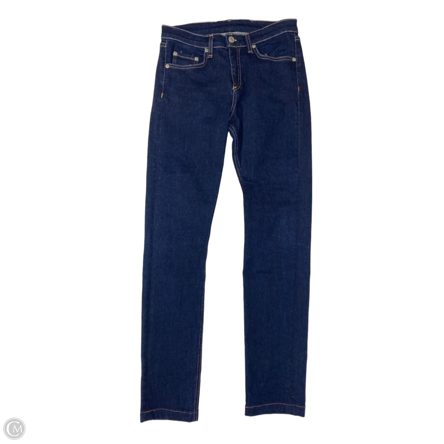 Jeans Straight By Rag And Bone In Navy, Size: 8