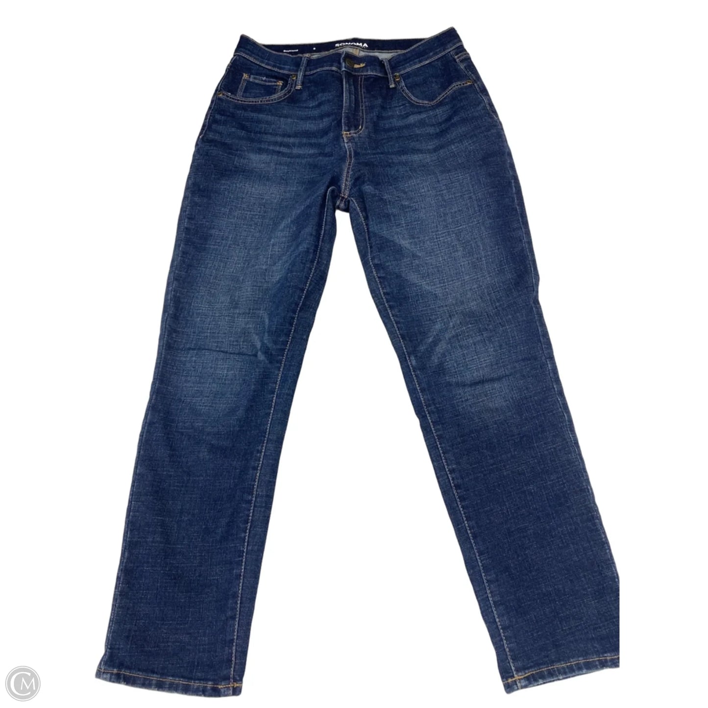 Jeans Boyfriend By Sonoma In Blue Denim, Size: 6