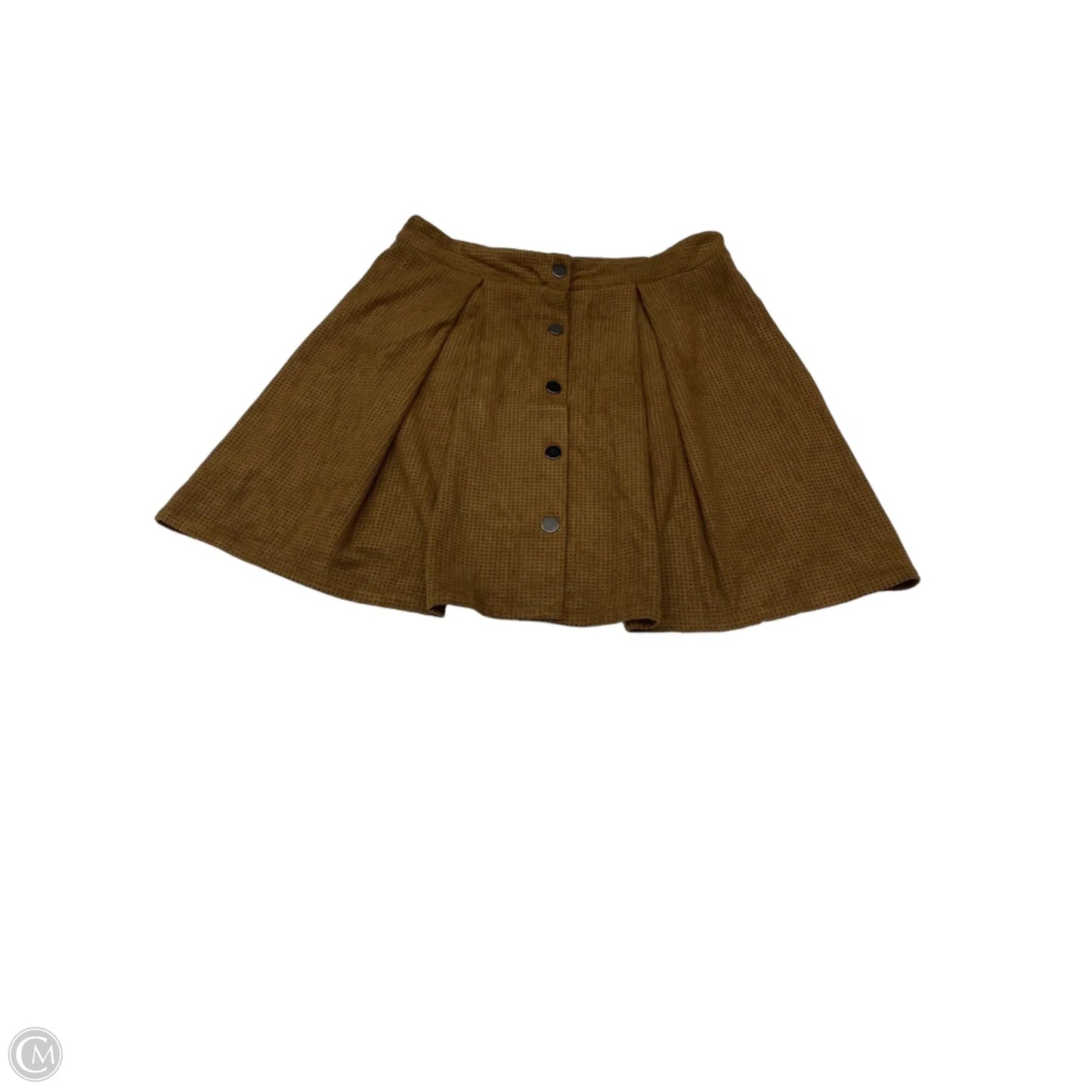 Skirt Mini & Short By Zara Basic In Brown, Size: 8