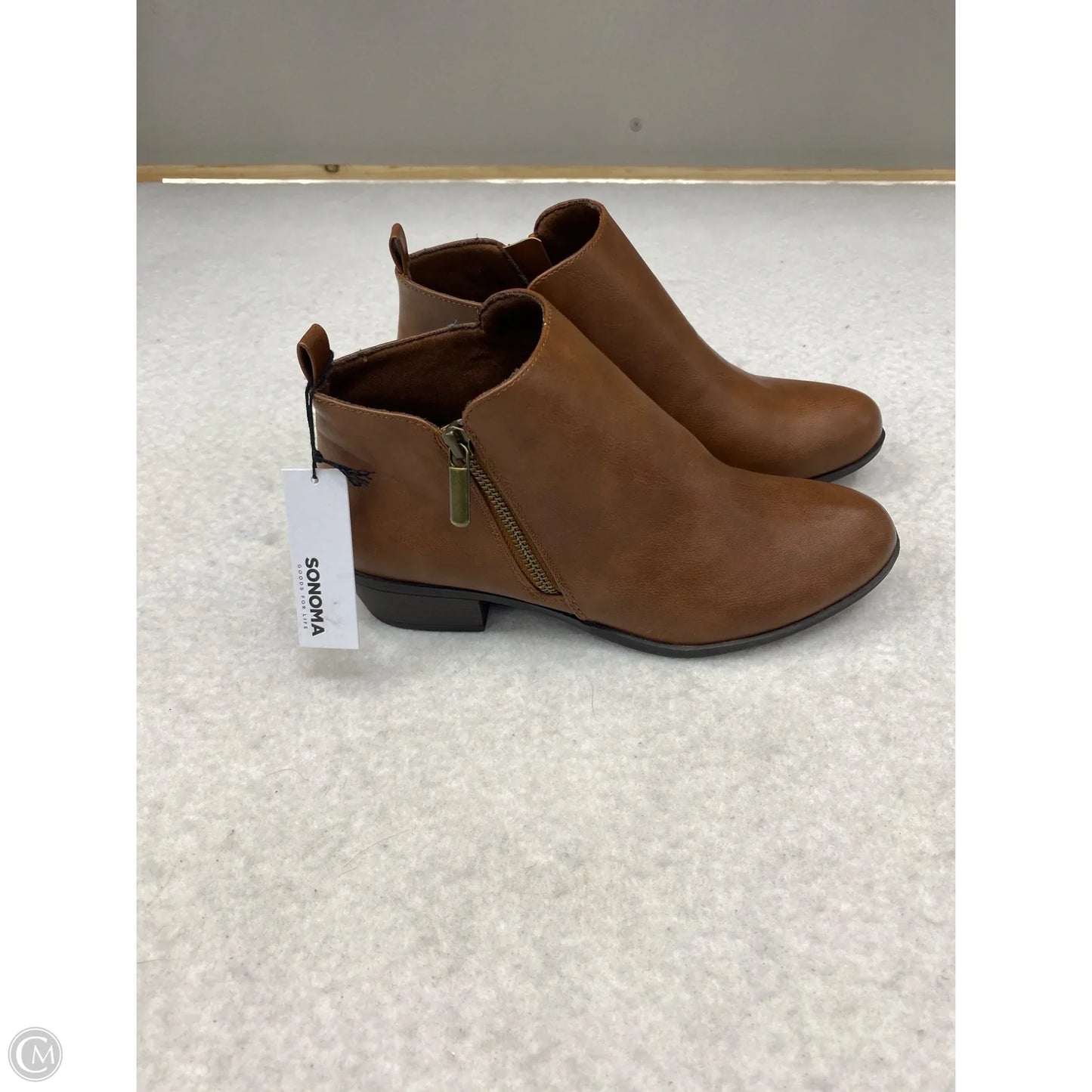 Boots Ankle Heels By Sonoma In Black, Size: 8.5