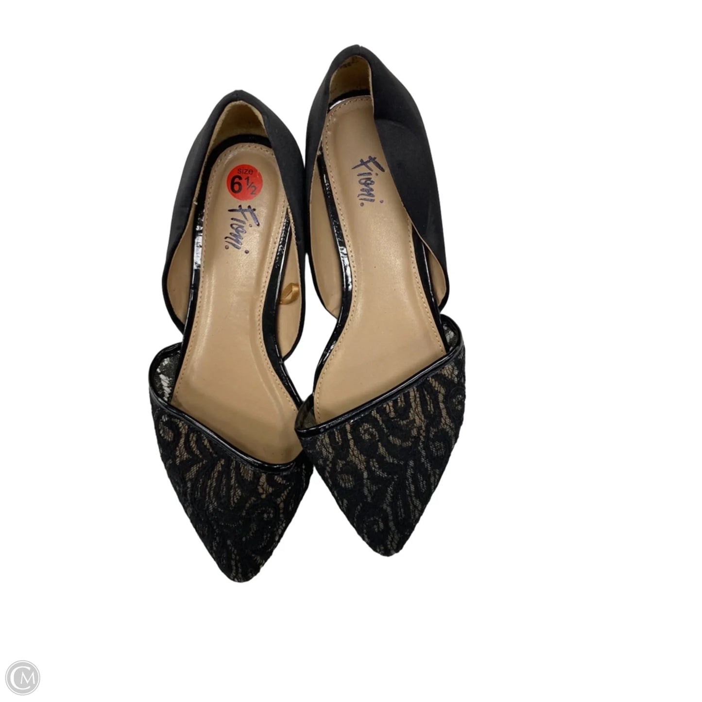 Shoes Flats By Fioni In Black, Size: 6.5