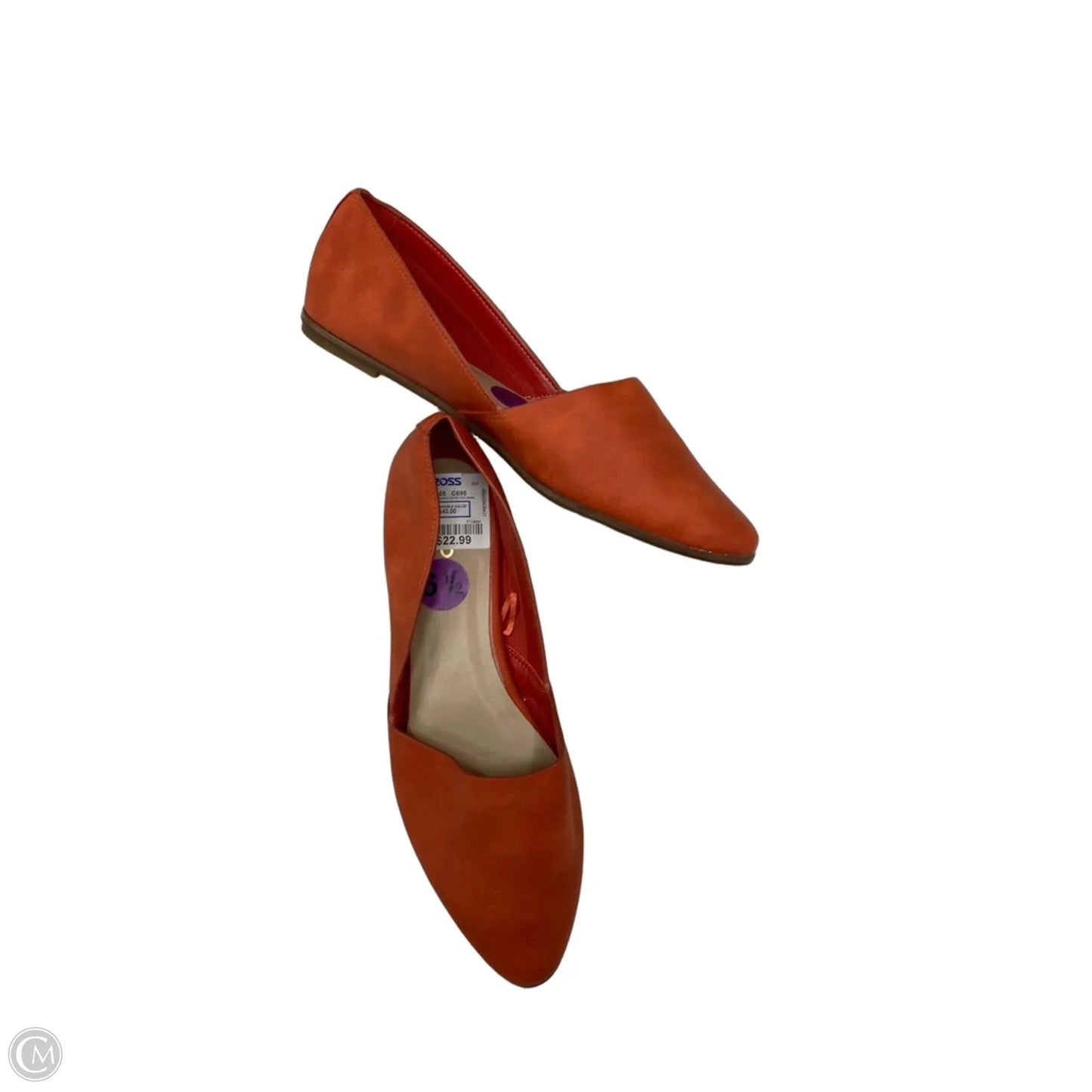 Shoes Flats By Aldo In Orange, Size: 6.5