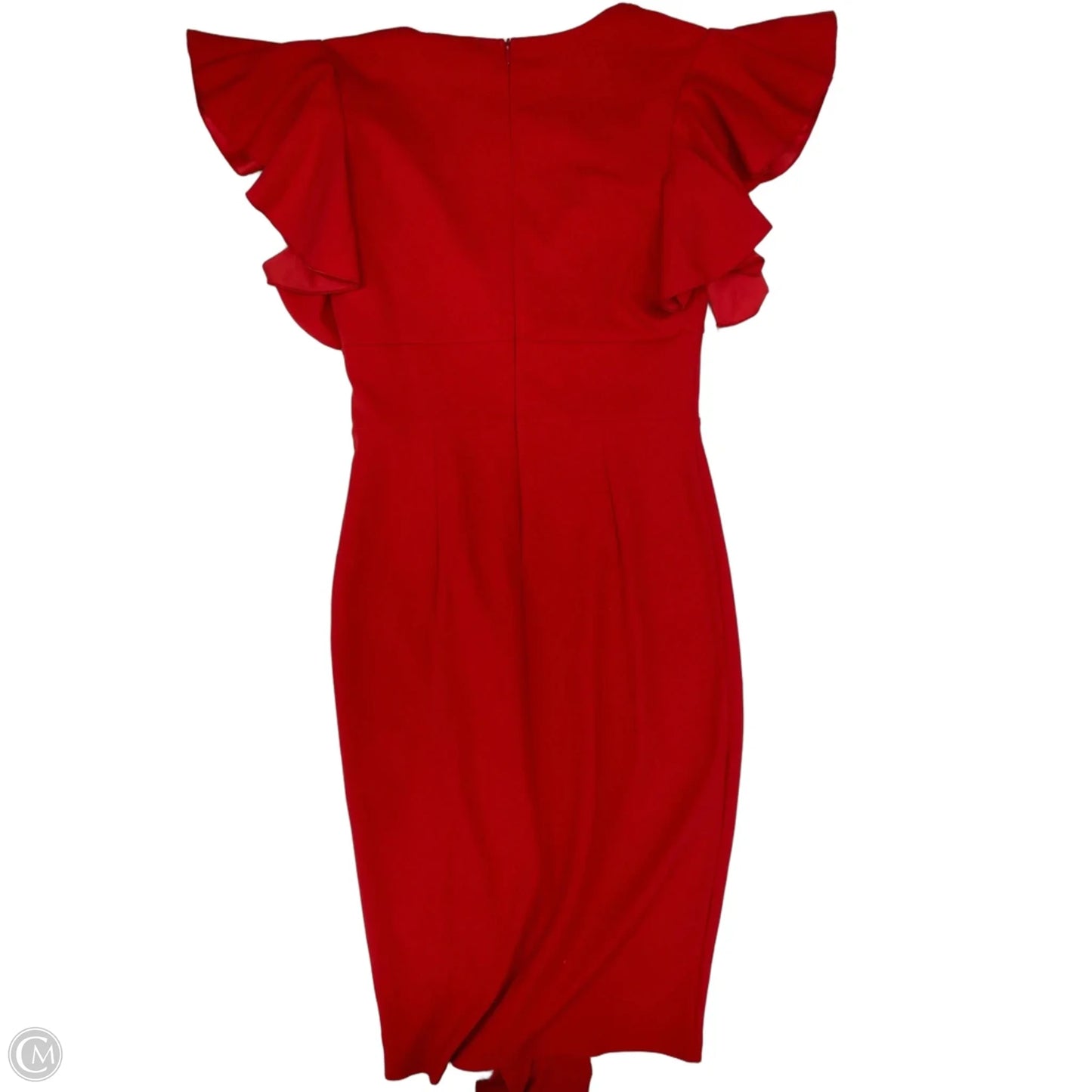 Dress Work By Clothes Mentor In Red, Size: M