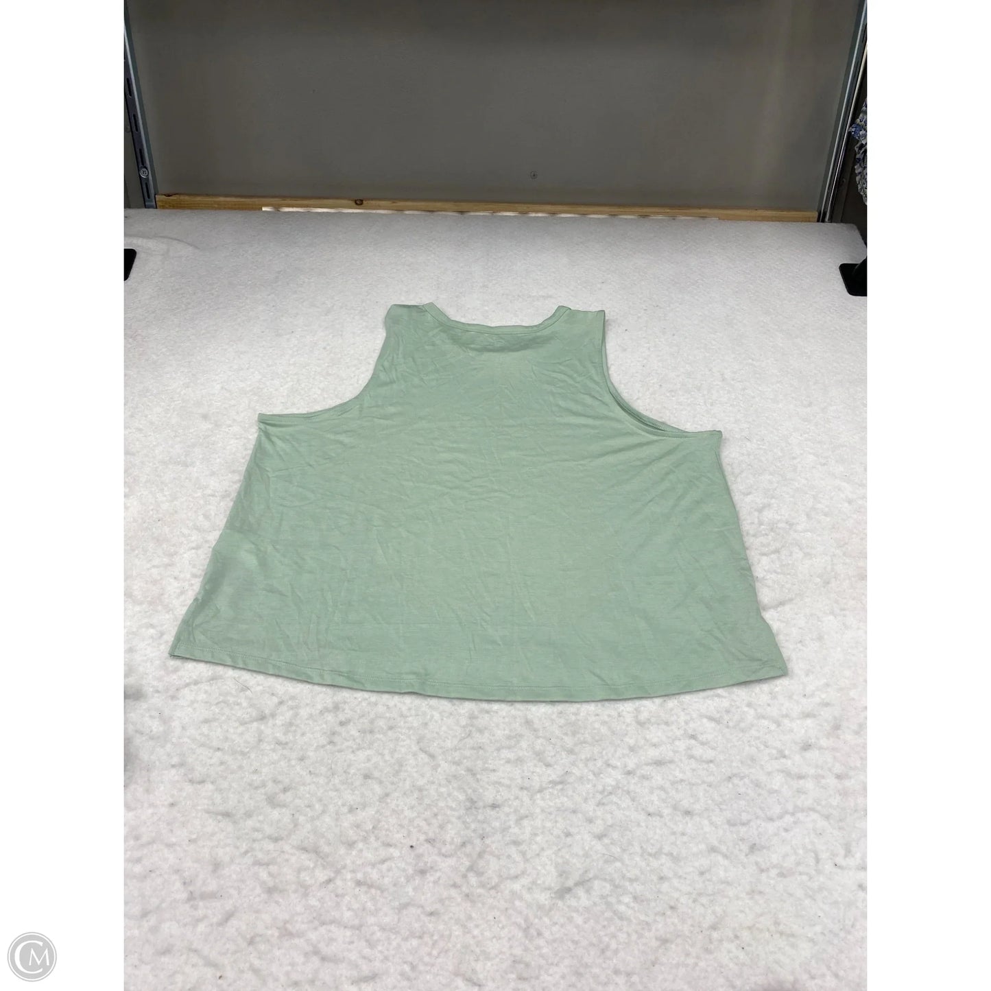 Athletic Tank Top By Old Navy In Green, Size: Xlp