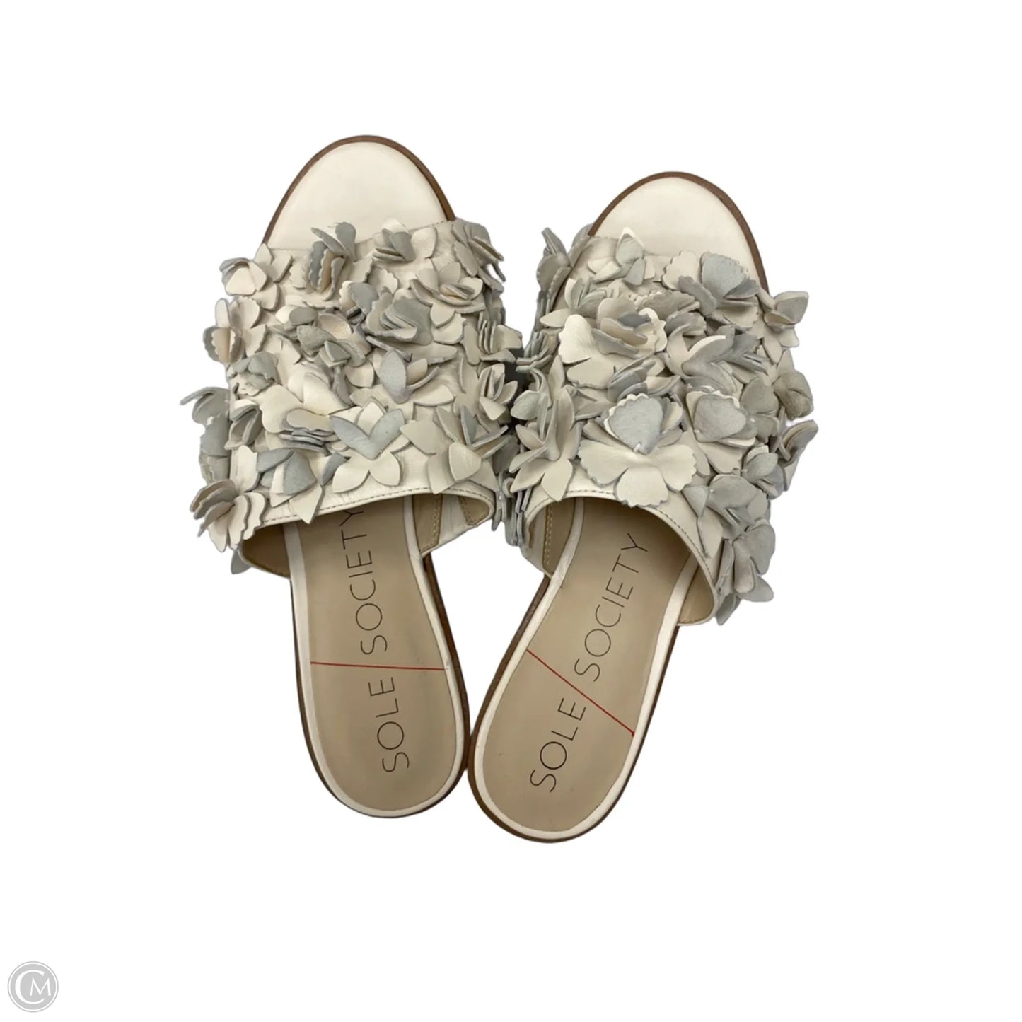 Sandals Flats By Sole Society In Cream, Size: 9