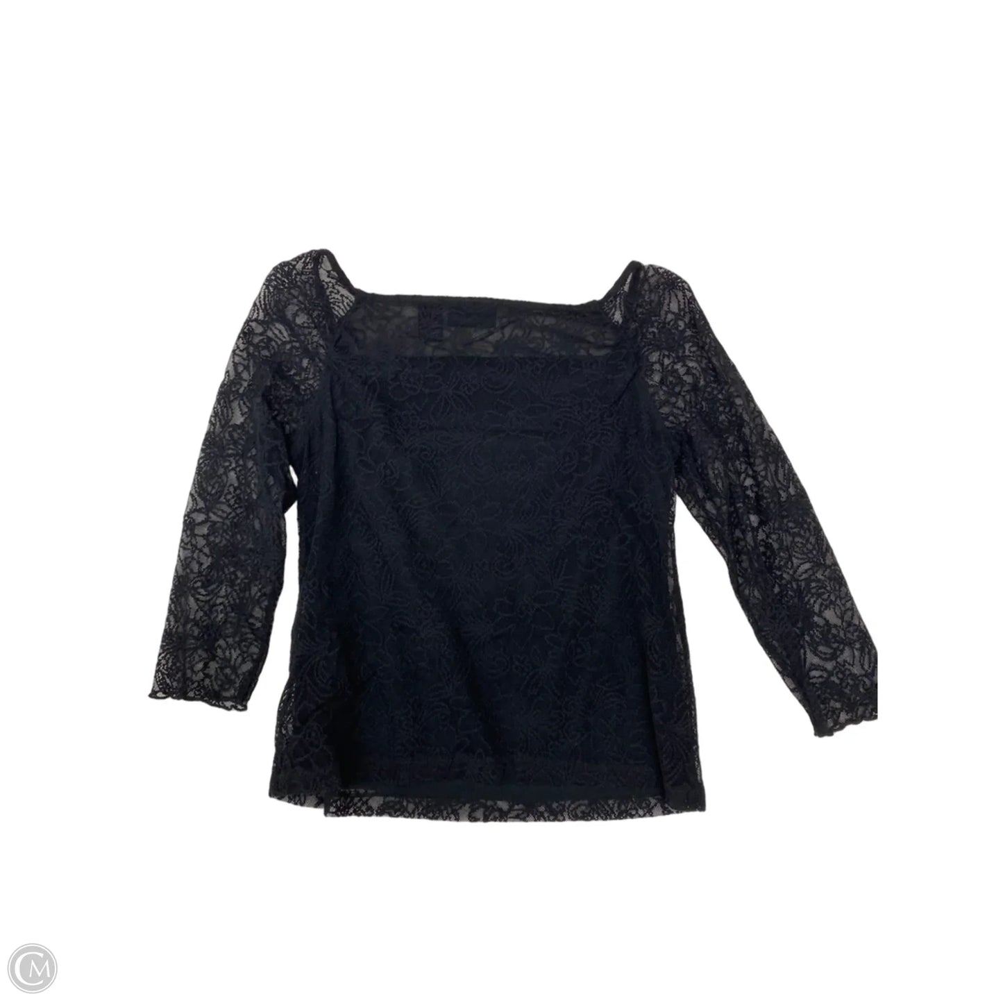 Top Long Sleeve By New York And Co In Black, Size: L