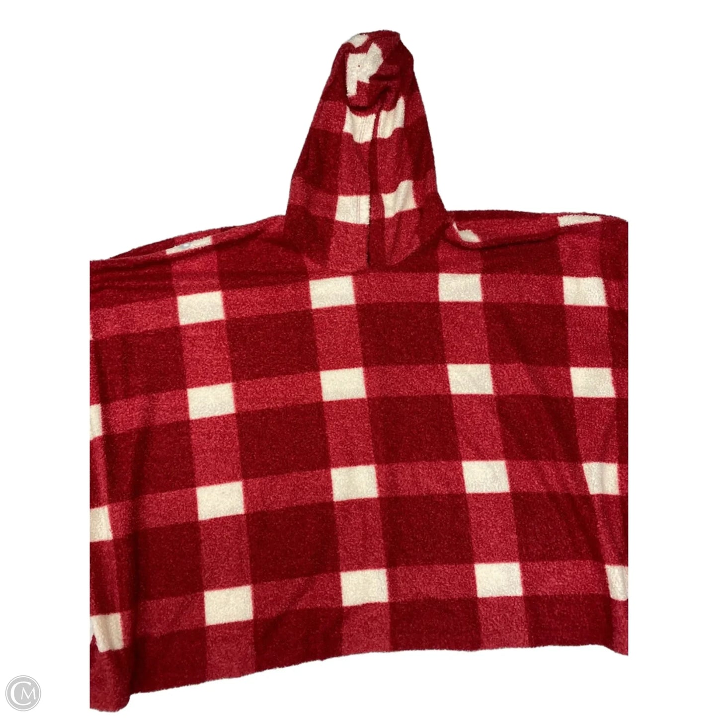 Poncho By Lane Bryant In Red & White, Size: Xl