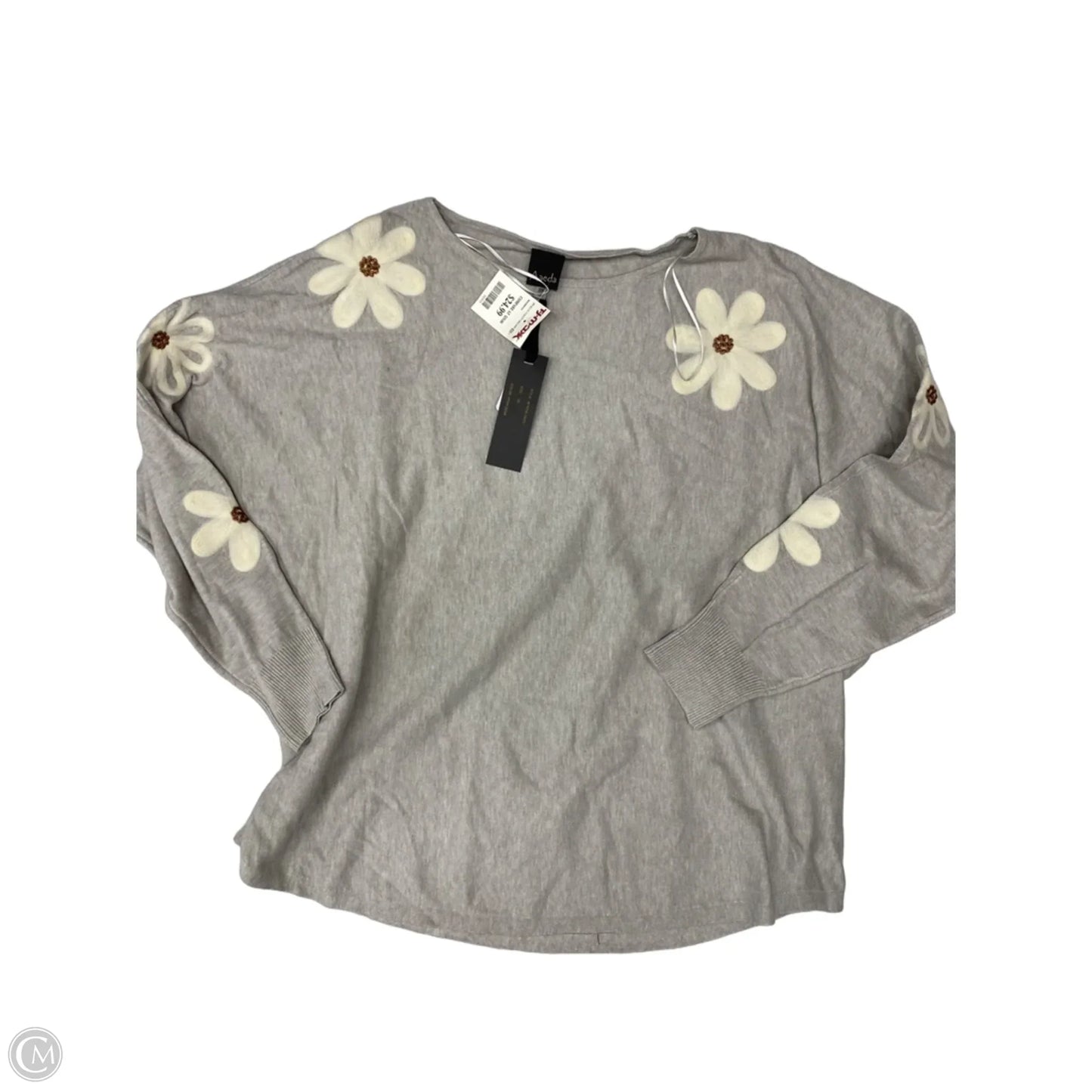 Sweater By Aaeda In Grey, Size: 2x