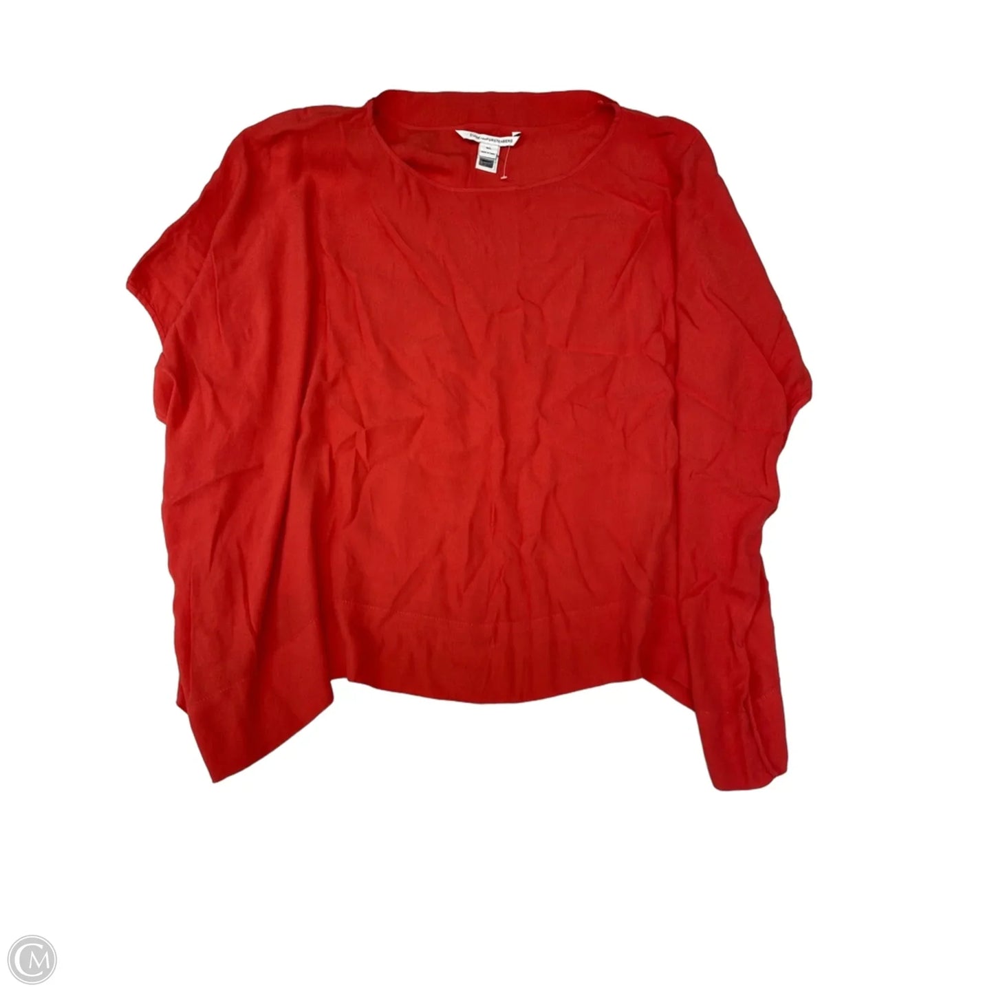 Blouse Designer By Diane Von Furstenberg In Red, Size: M