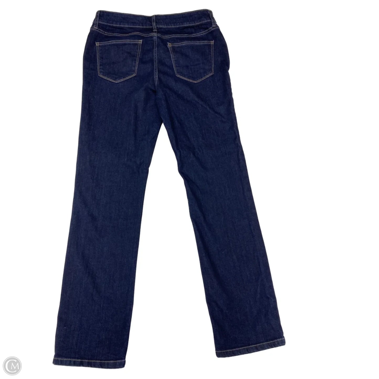 Jeans Straight By St Johns Bay In Blue Denim, Size: 10