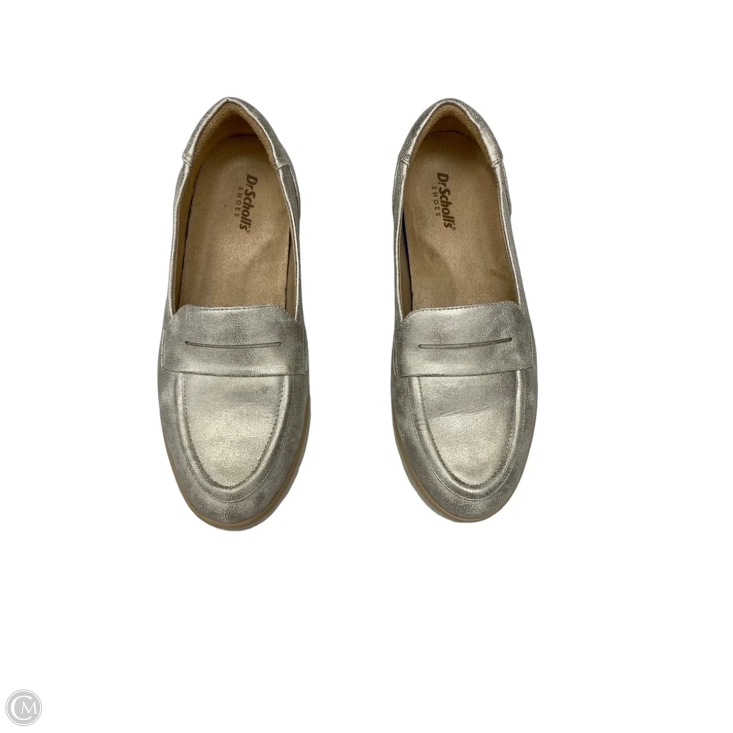 Shoes Flats By Dr Scholls In Gold, Size: 6.5