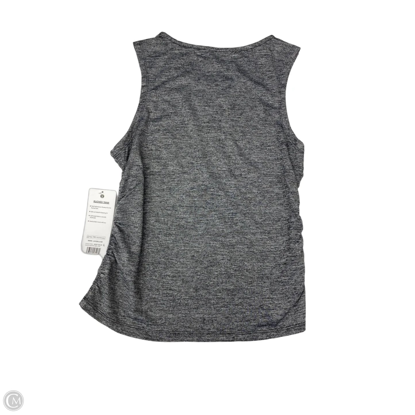 Athletic Tank Top By Layer 8 In Grey, Size: L
