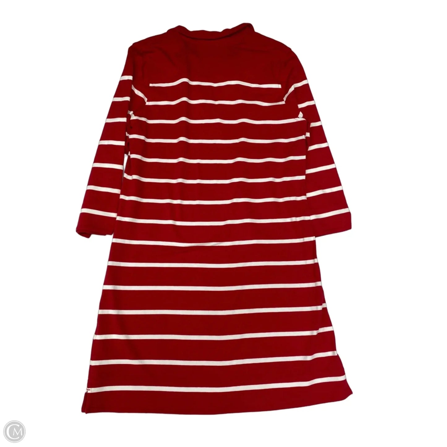 Dress Work By Vineyard Vines In Red & White, Size: M