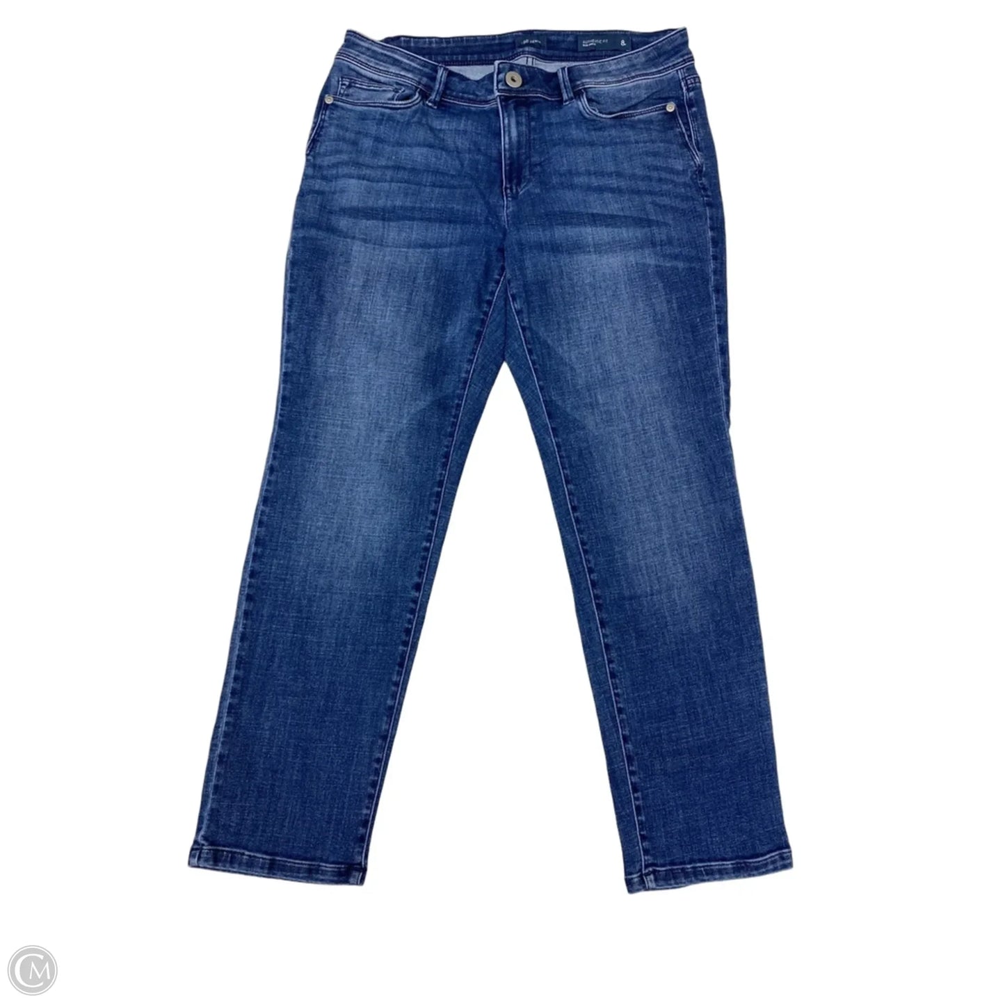 Jeans Skinny By J. Jill In Blue Denim, Size: 8p