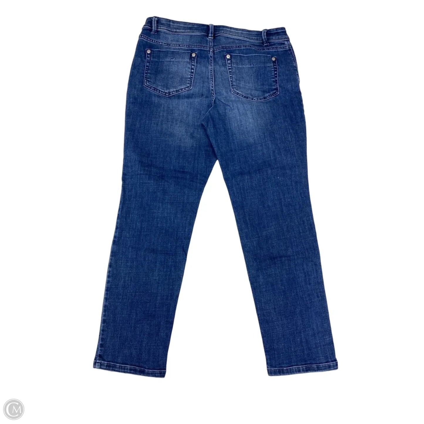 Jeans Skinny By J. Jill In Blue Denim, Size: 8p