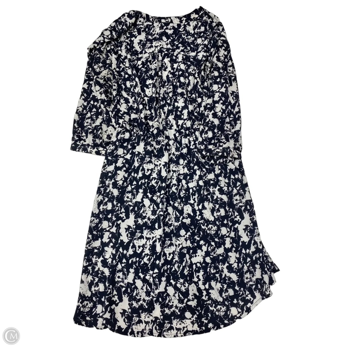 Dress Work By Xhilaration In Blue & White, Size: L