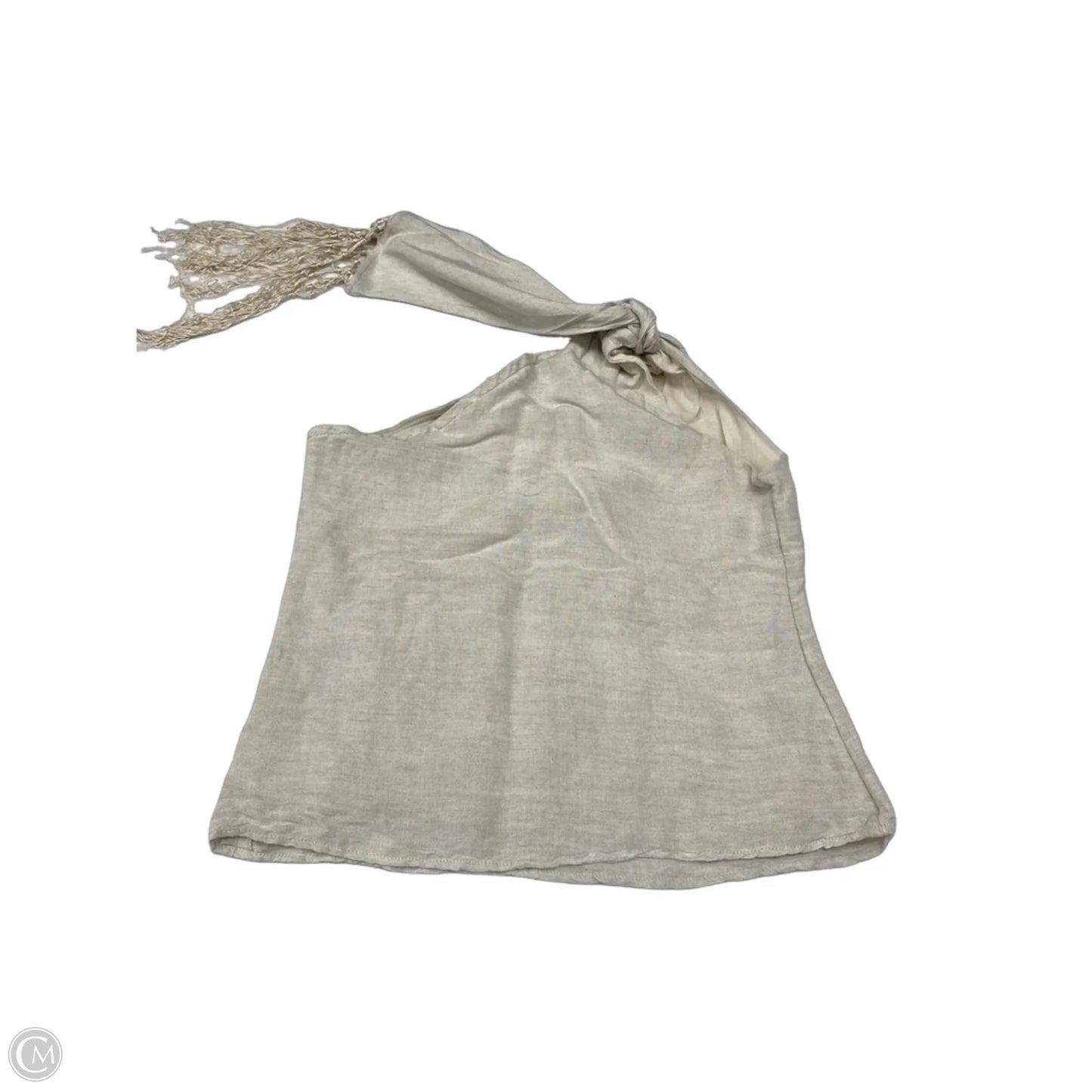 Blouse Sleeveless By Boston Proper In Cream, Size: M
