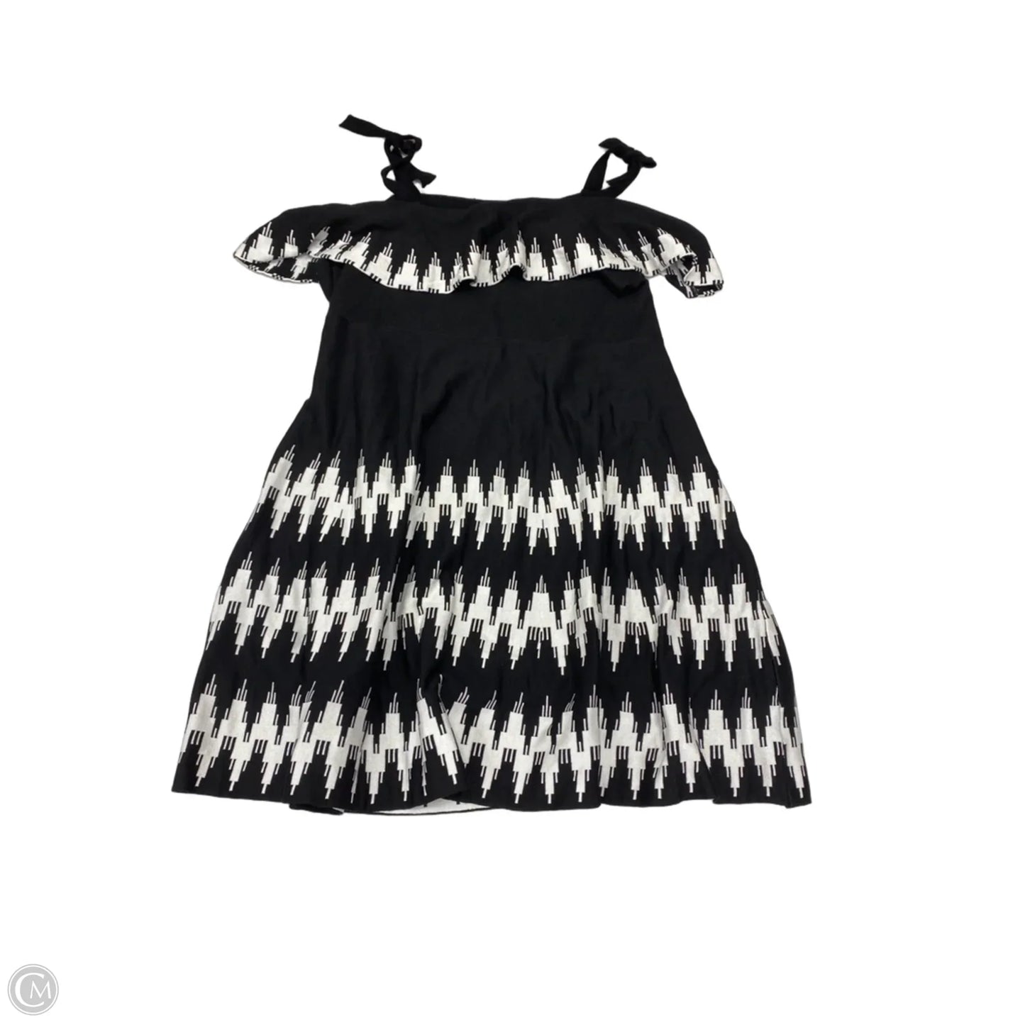 Dress Sweater By Lane Bryant In Black & White, Size: 1x