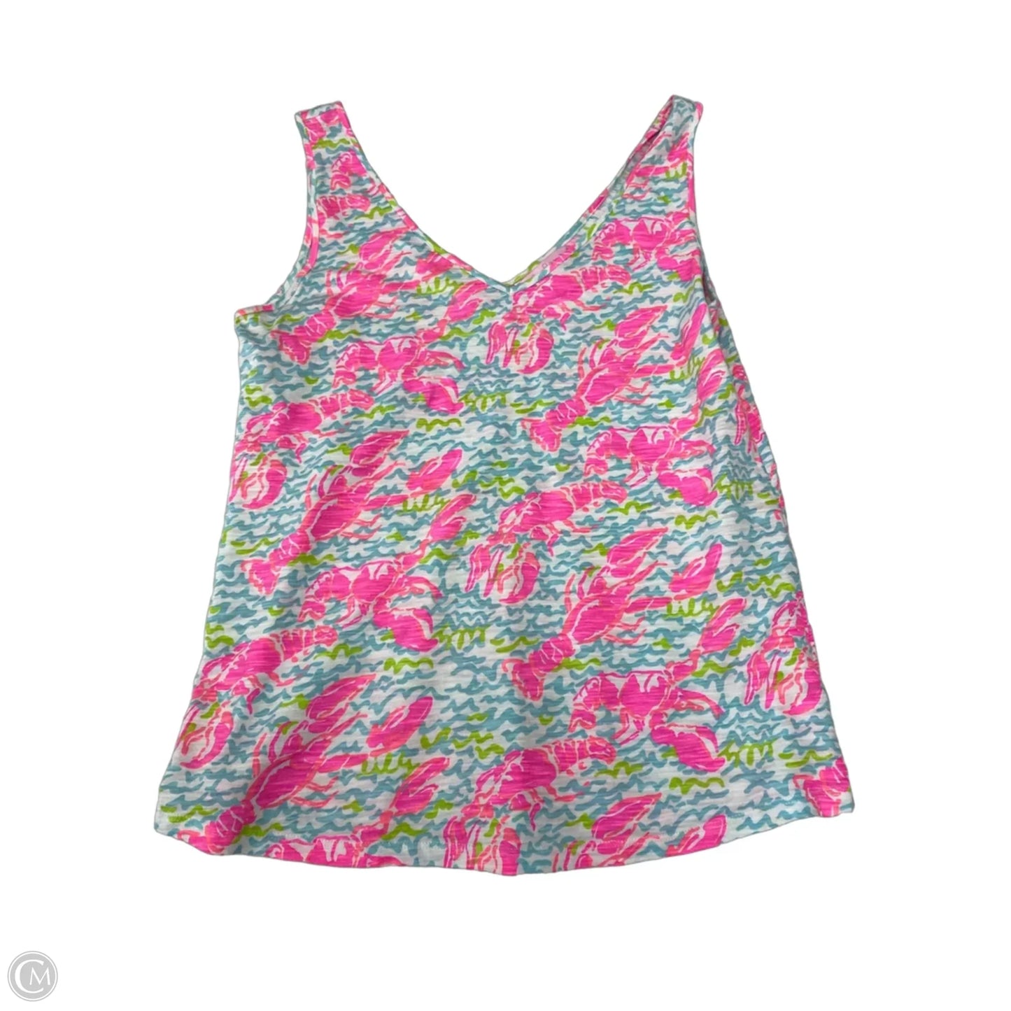 Tank Top Designer By Lilly Pulitzer In Pink, Size: S
