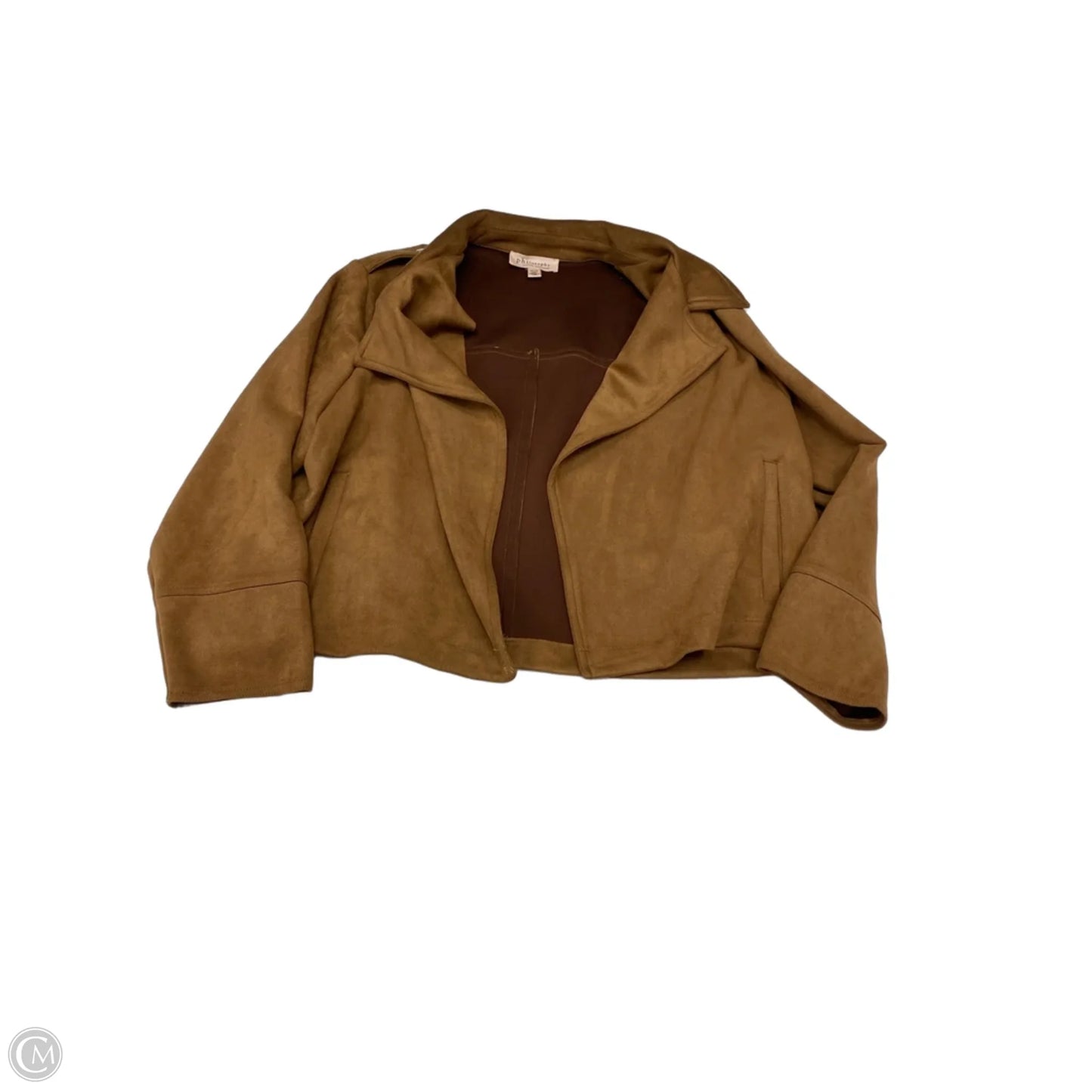 Jacket Other By Philosophy In Brown, Size: 1x