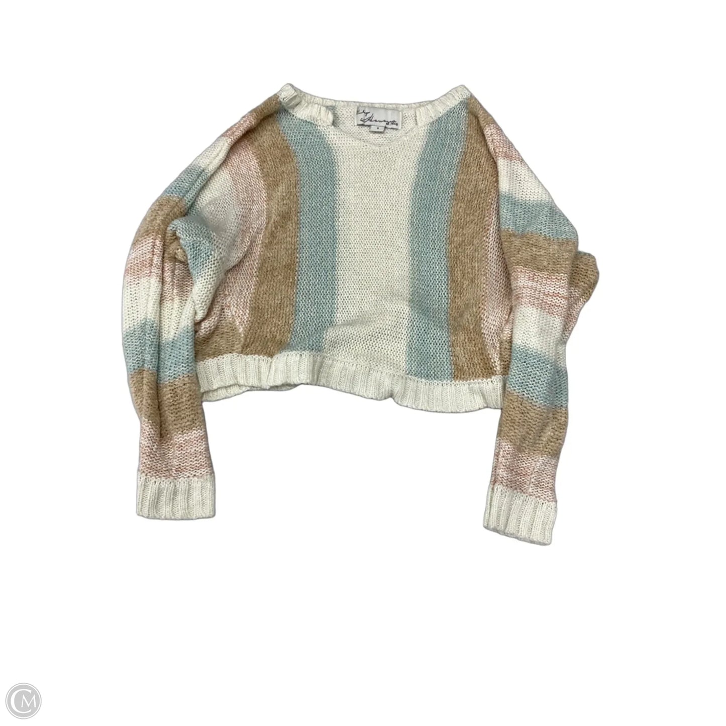 Sweater By Vintage Havana In Striped Pattern, Size: S