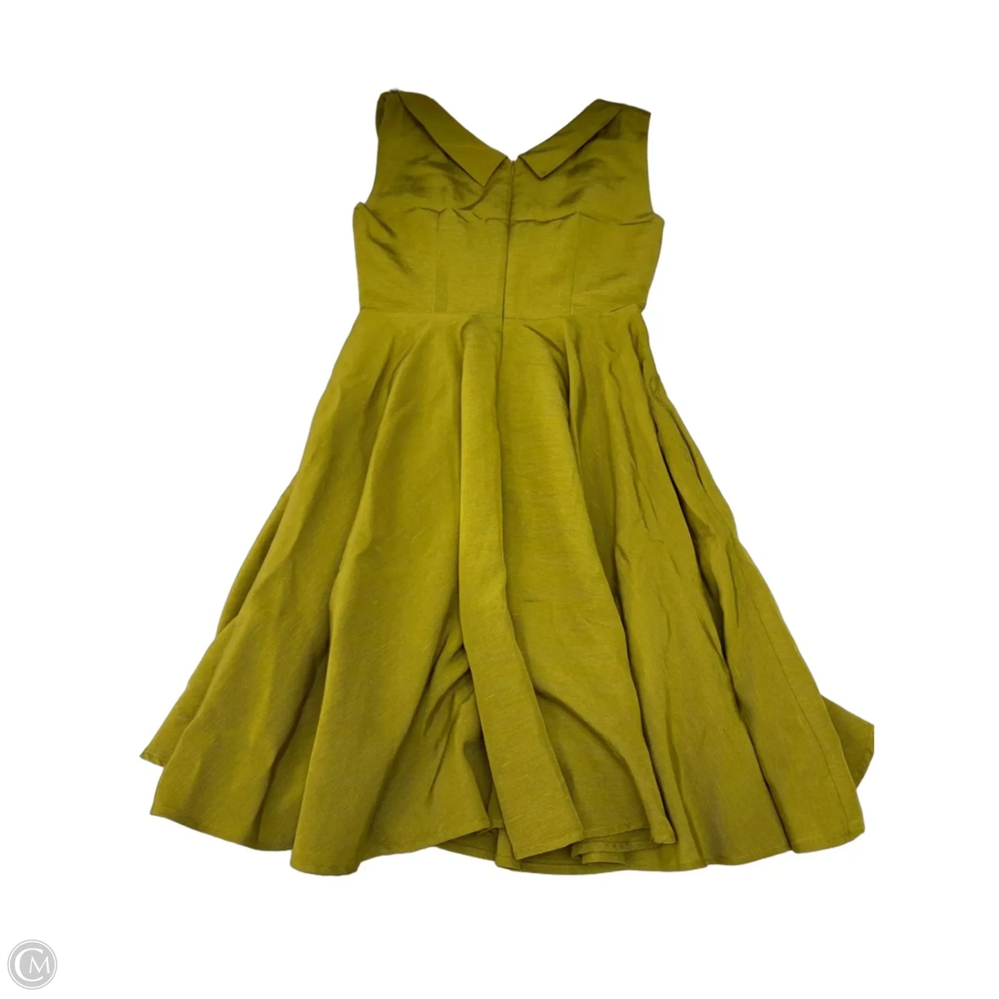 Dress Work By Clothes Mentor In Chartreuse, Size: L