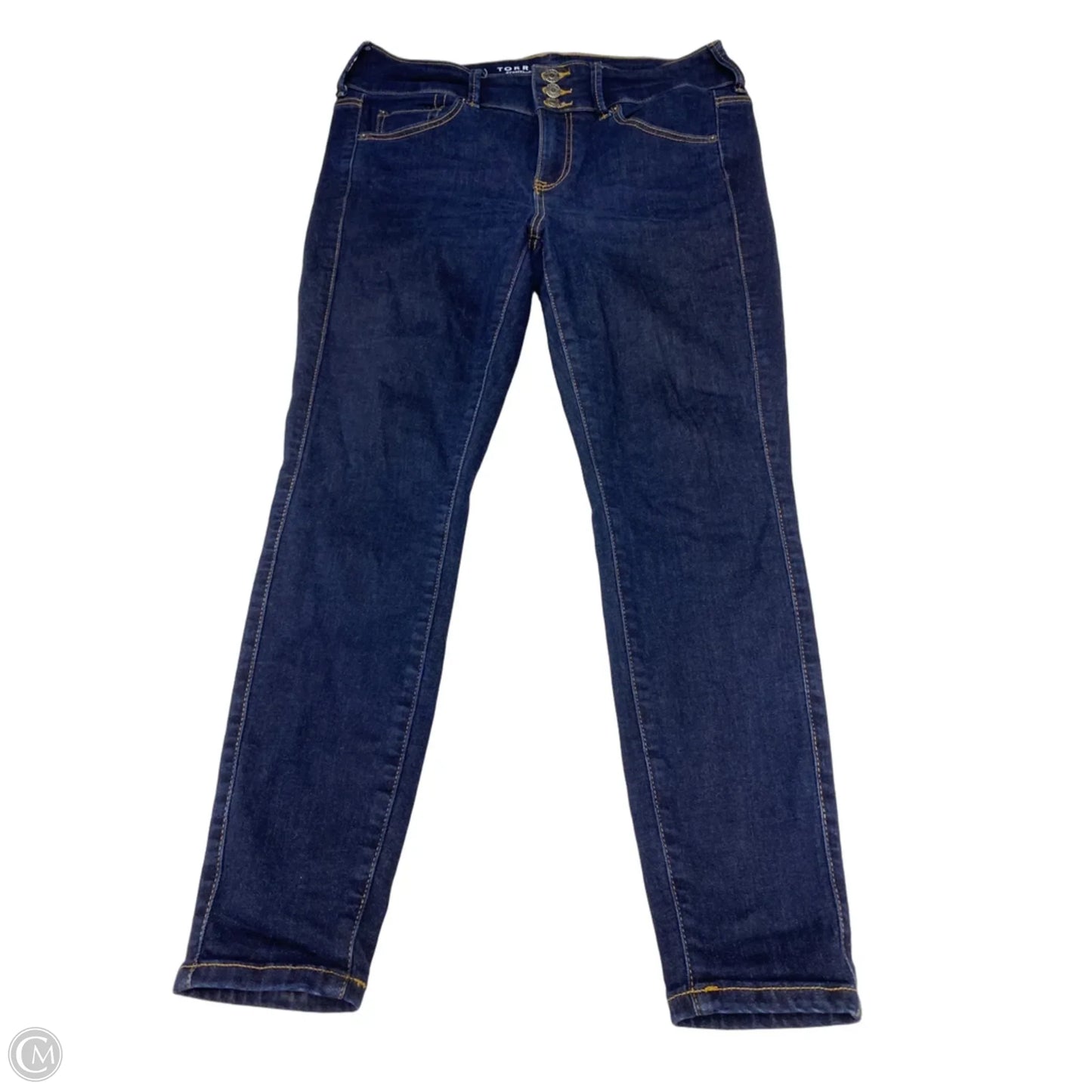 Jeans Jeggings By Torrid In Blue Denim, Size: 12p