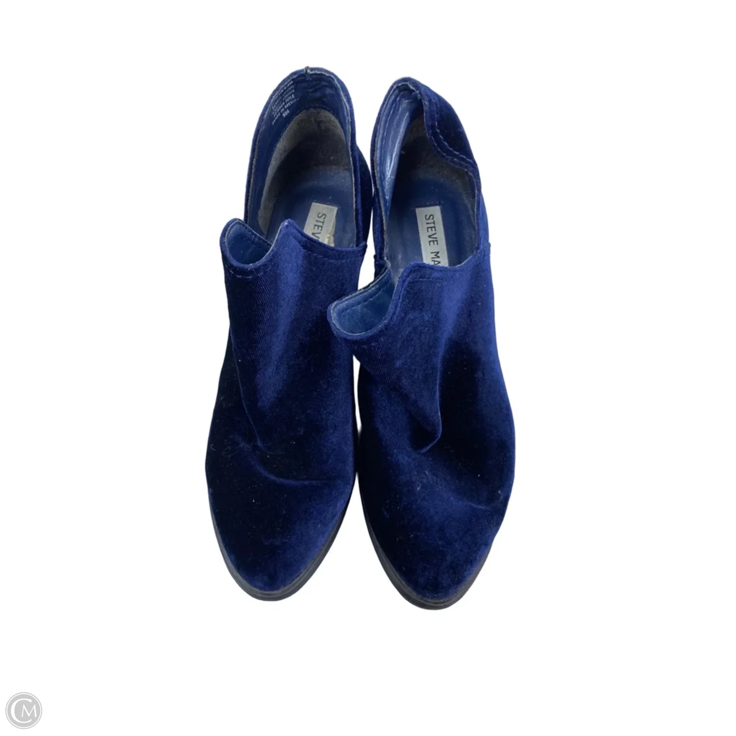 Boots Ankle Heels By Steve Madden In Blue, Size: 6.5