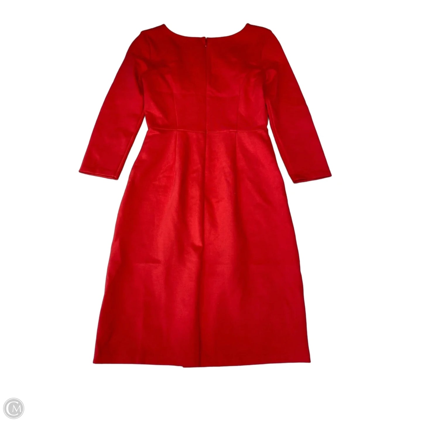 Dress Work By Lands End In Orange, Size: Xsp