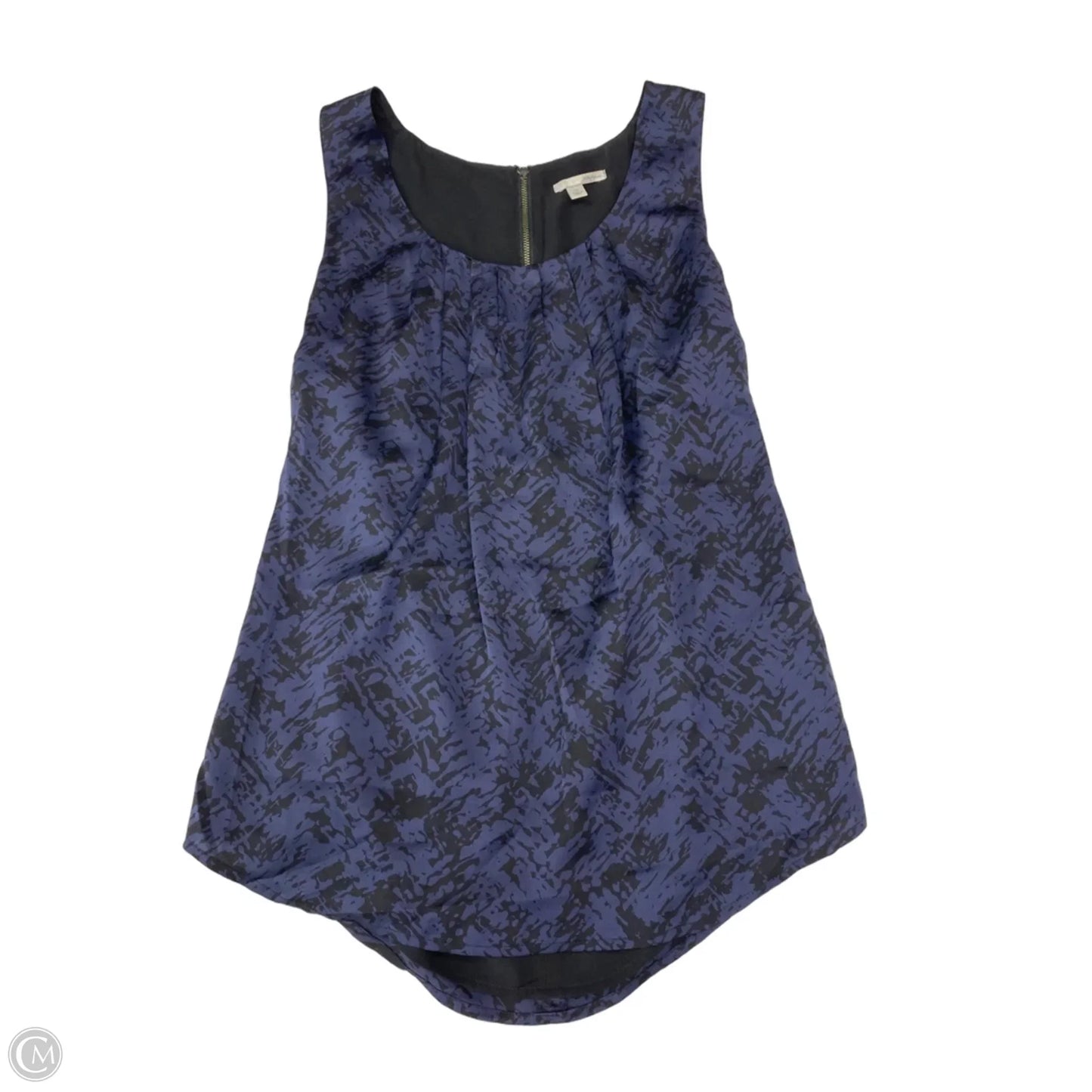 Blouse Sleeveless By Halogen In Blue, Size: Xs
