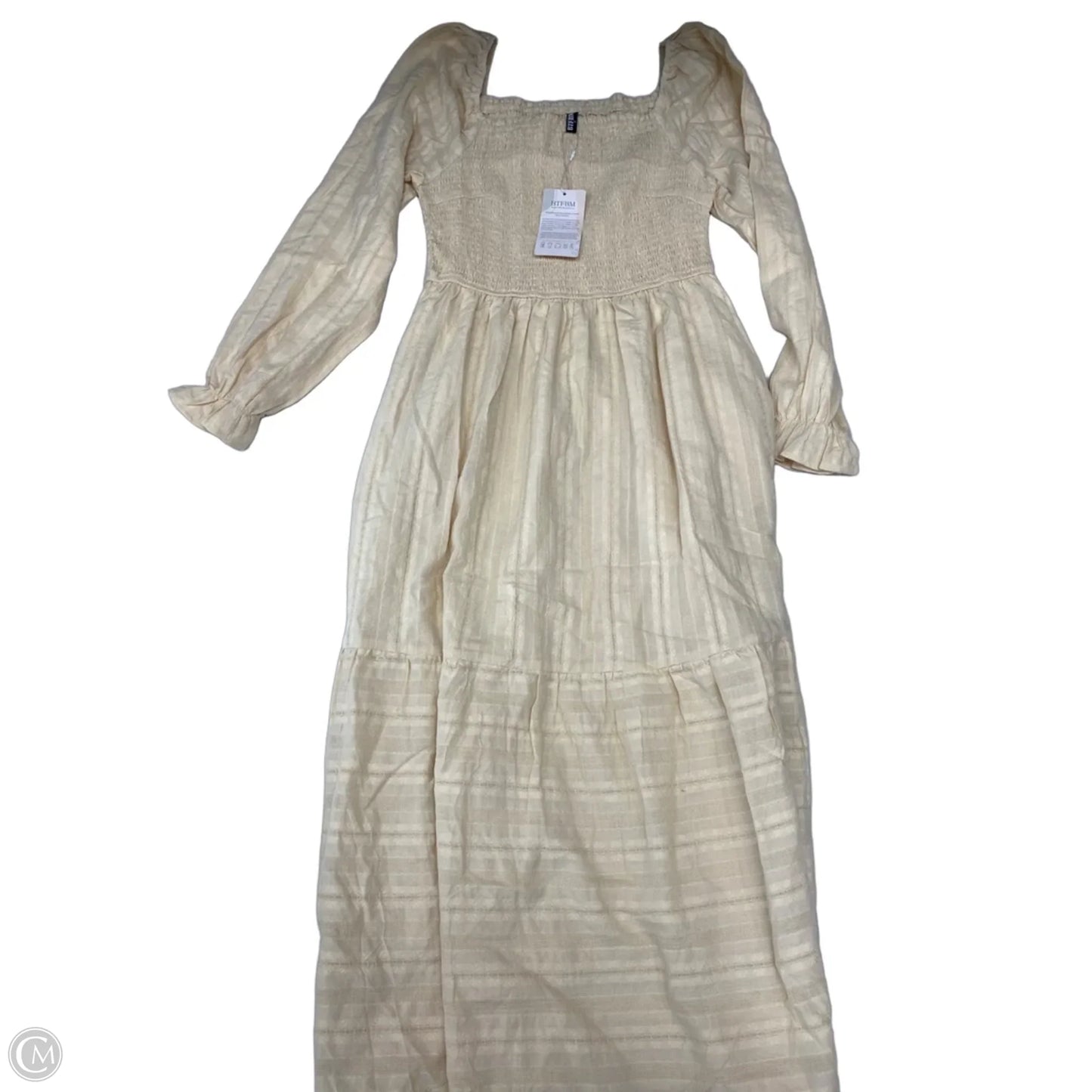 Dress Casual Maxi By Btfbm In Cream, Size: S