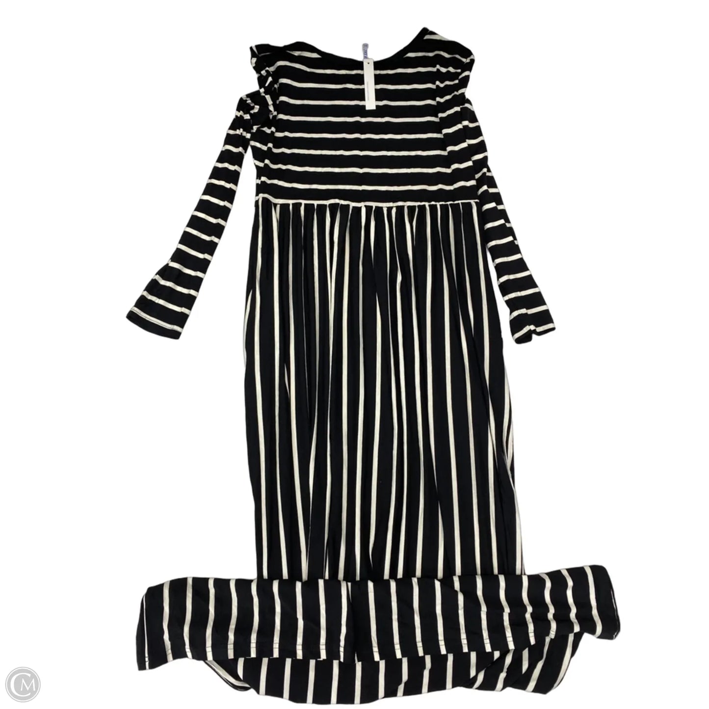 Dress Casual Maxi By Clothes Mentor In Black & White, Size: Xl