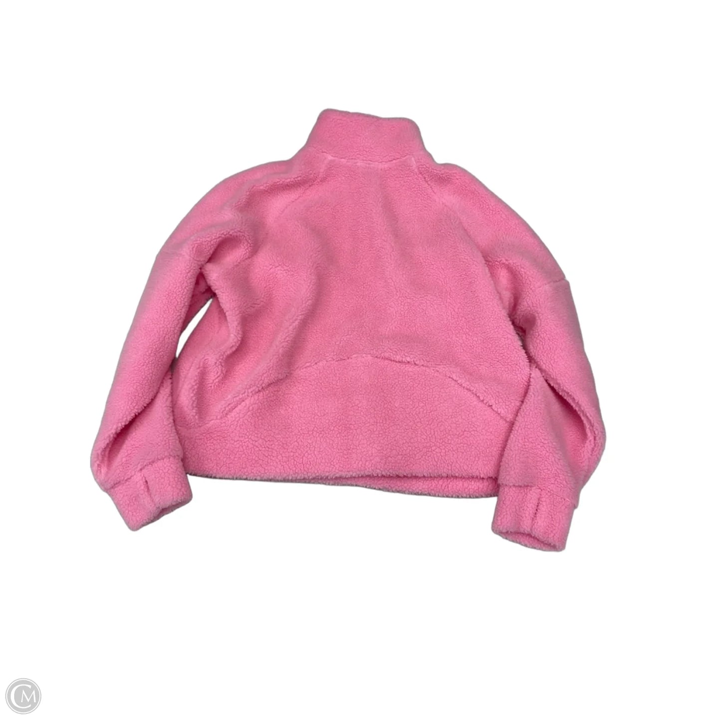 Jacket Faux Fur & Sherpa By Pink Lily In Pink, Size: S