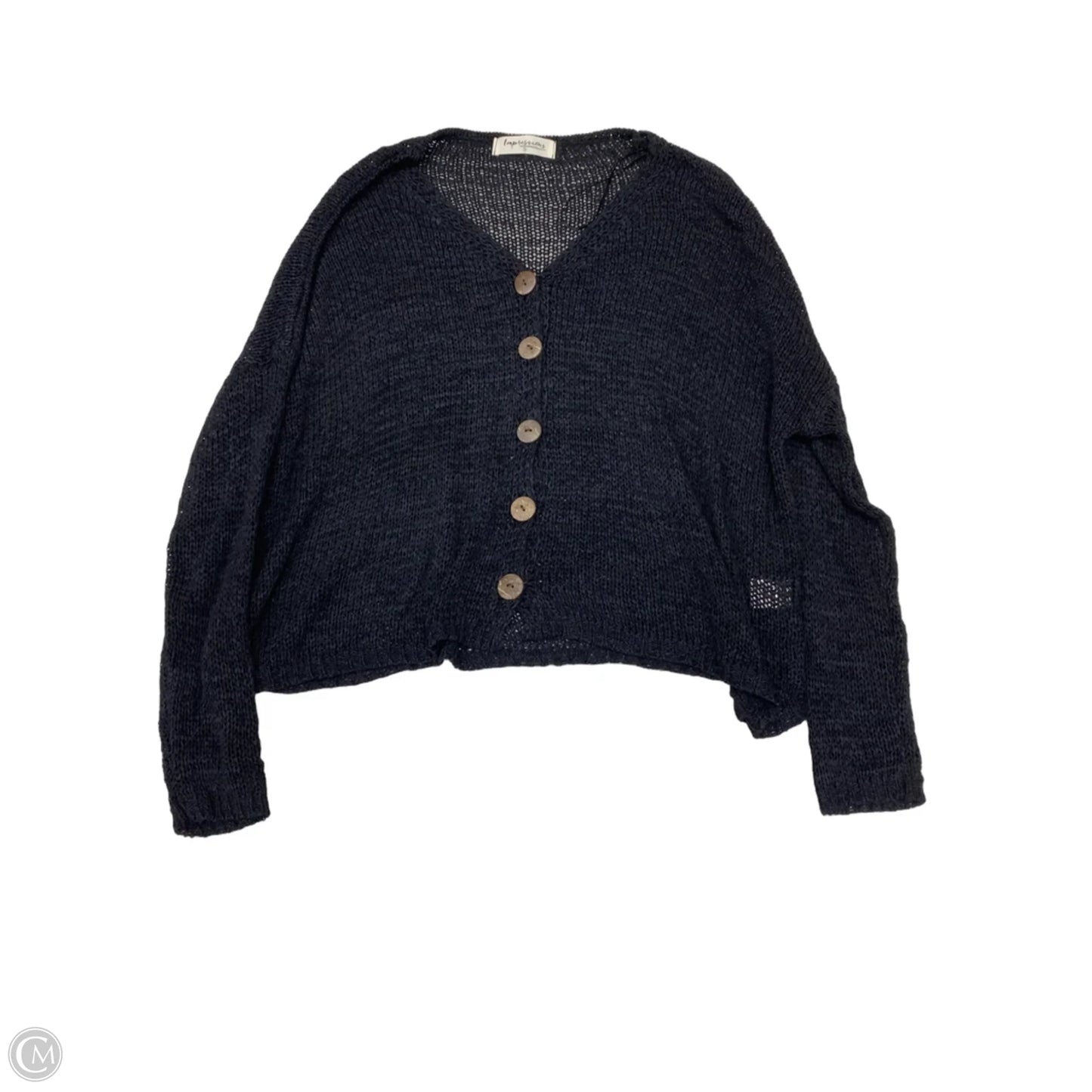 Sweater By Impressions In Black, Size: S