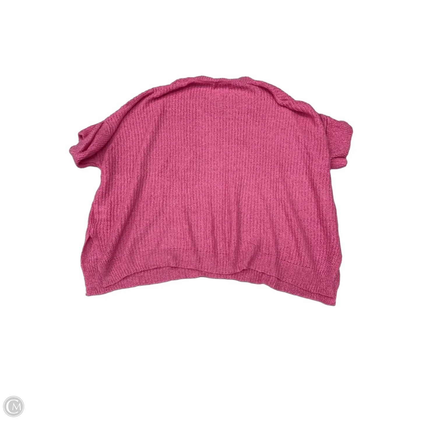Sweater Short Sleeve By Pink Lily In Pink, Size: S