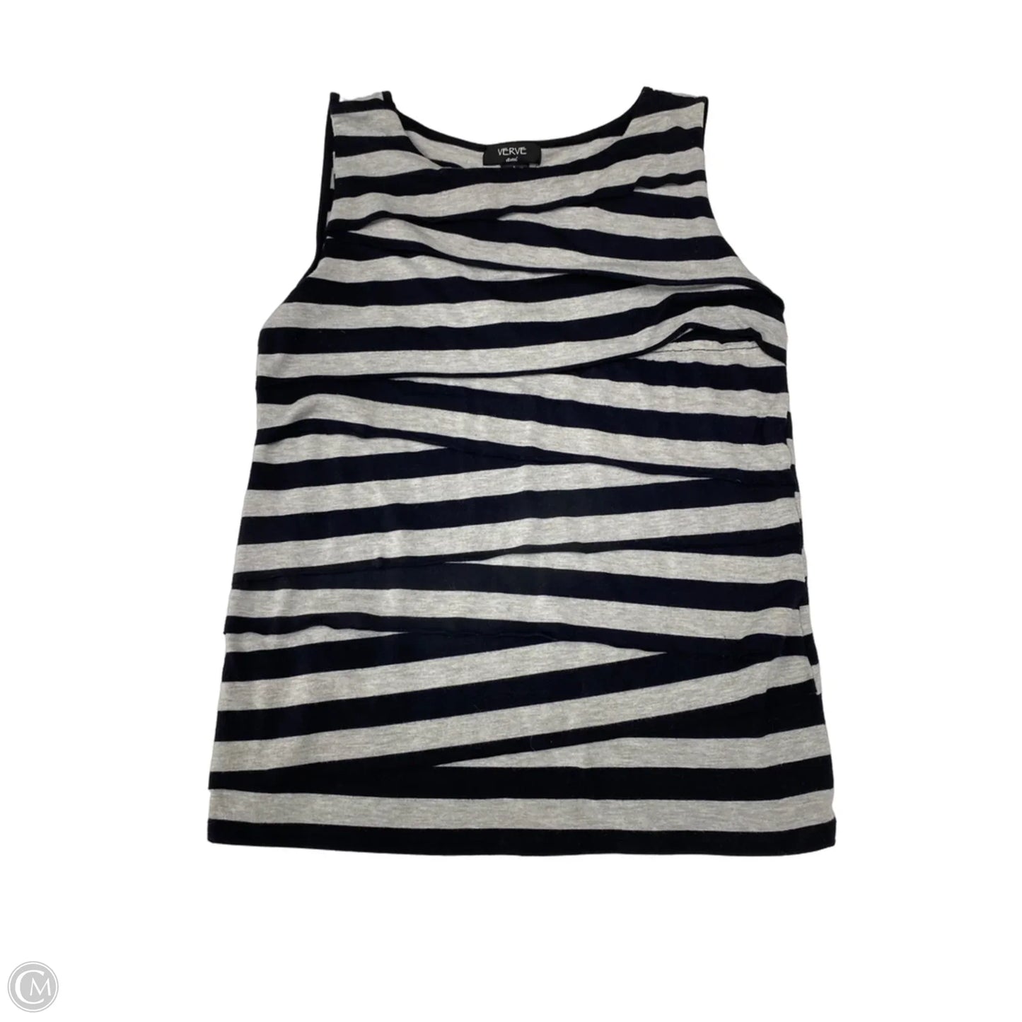 Tank Top By Verve In Striped Pattern, Size: L