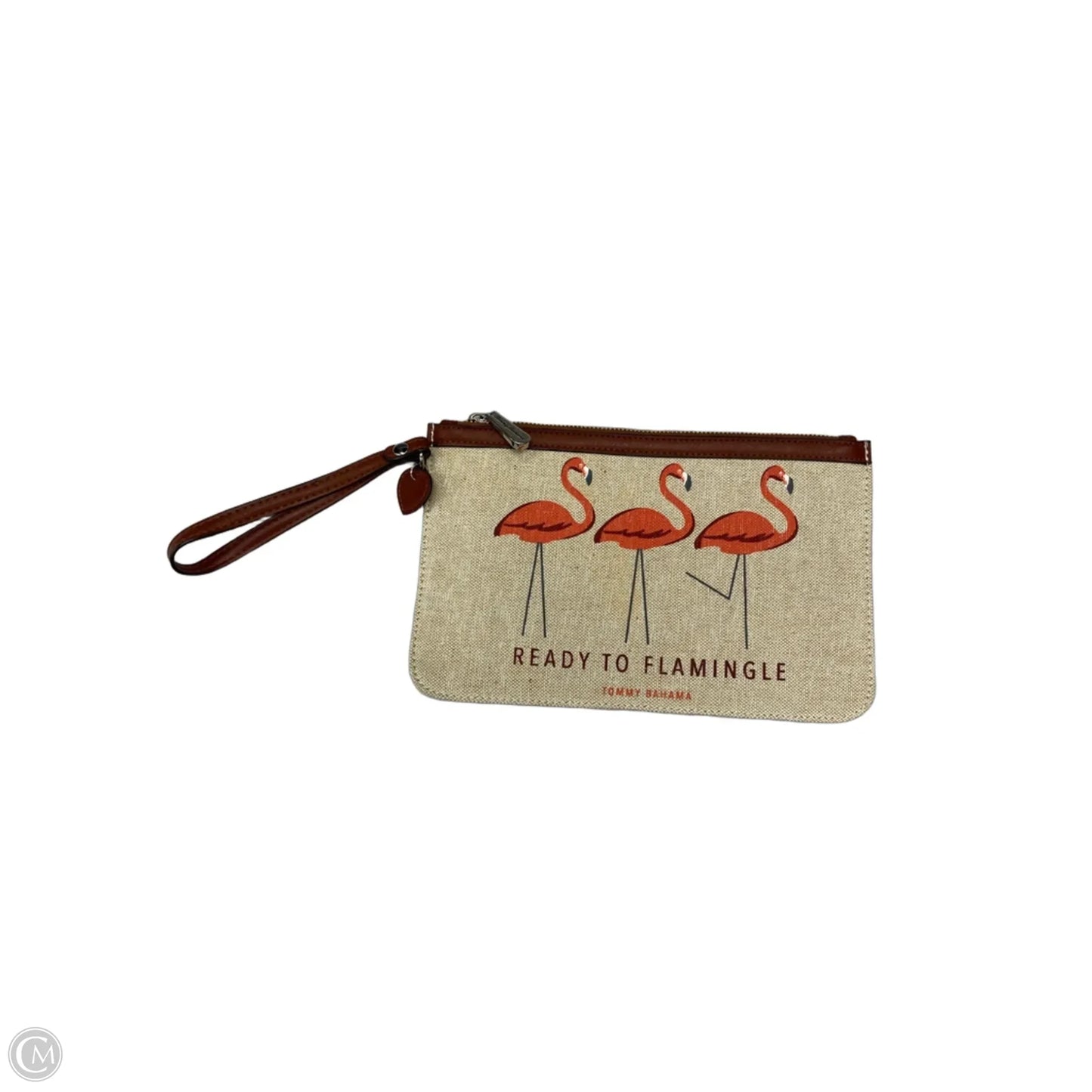 Makeup Bag By Tommy Bahama, Size: Medium