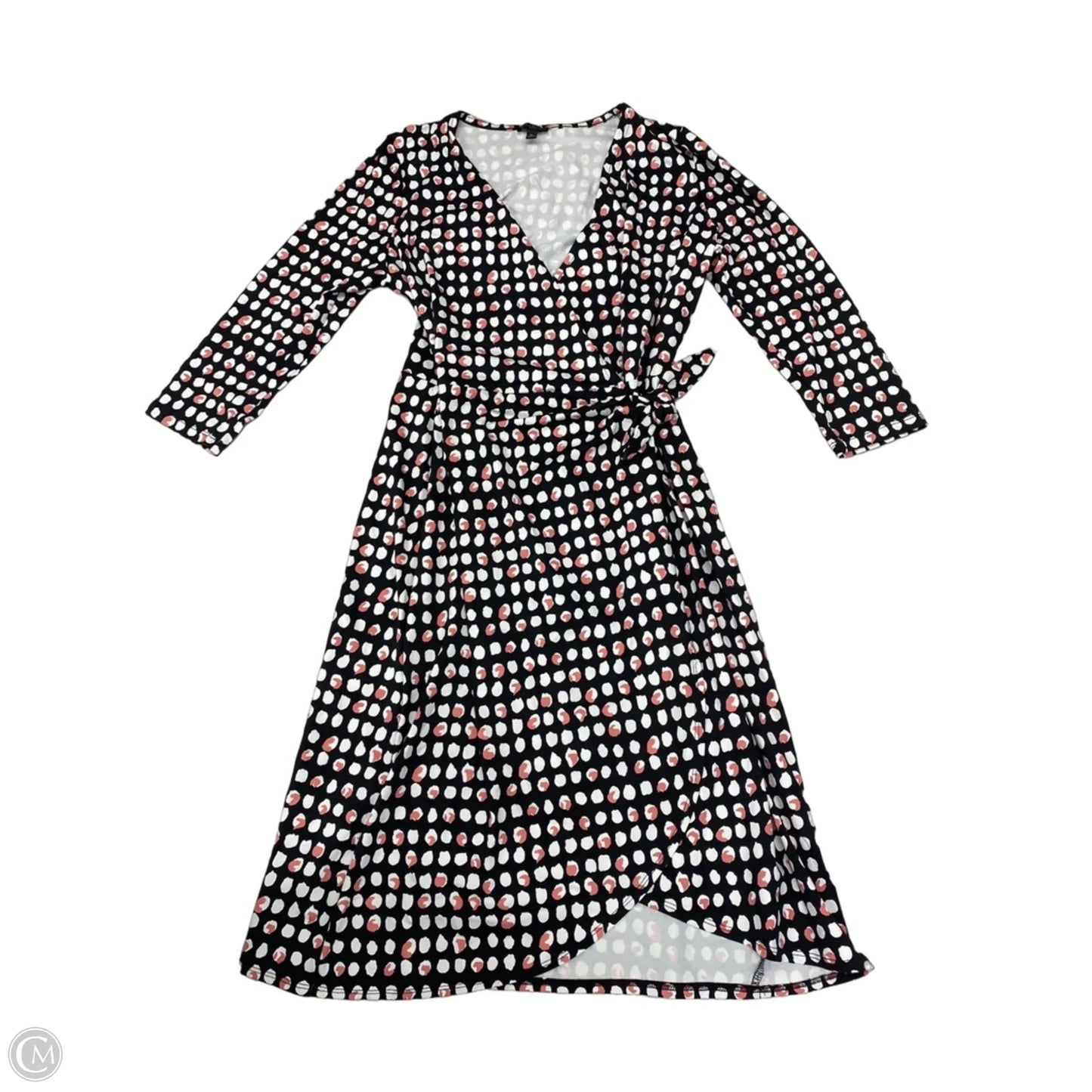 Dress Work By Talbots In Polkadot Pattern, Size: Mp