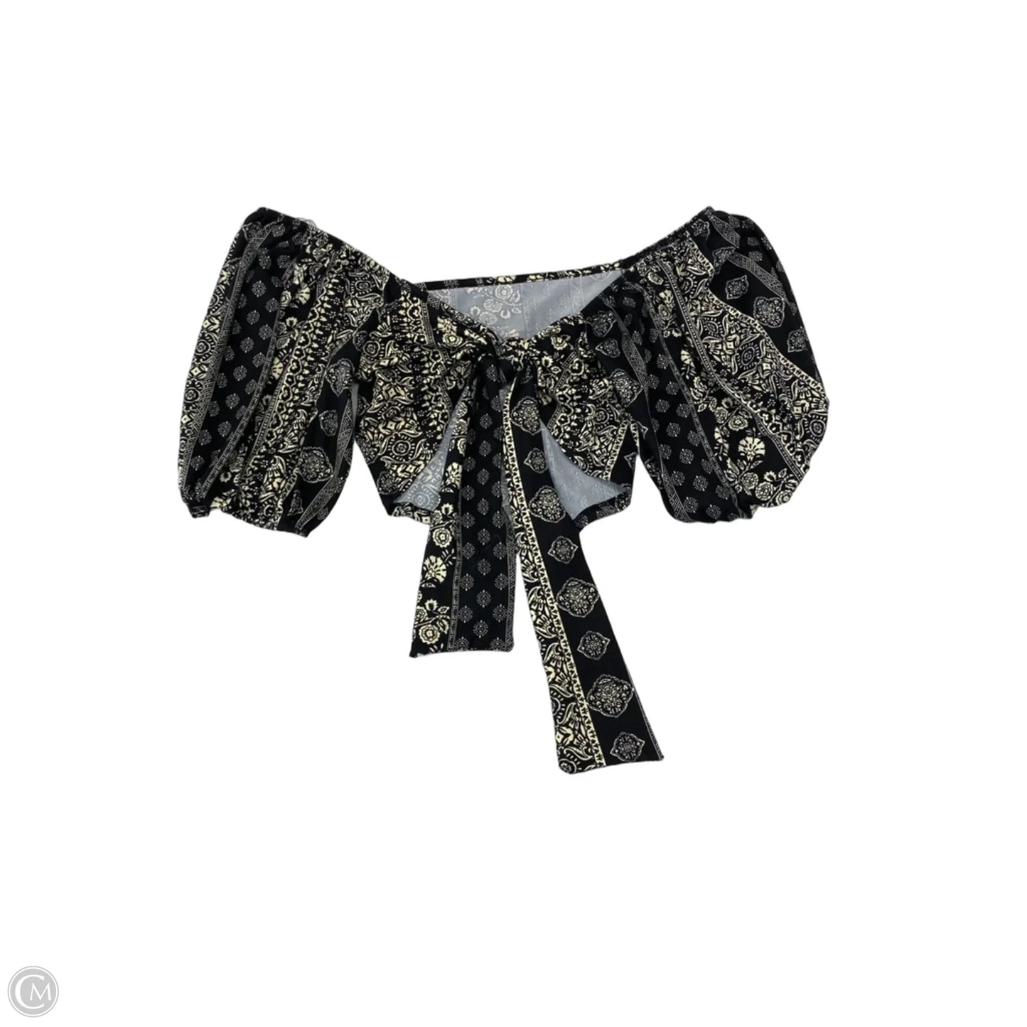 Top Short Sleeve By Altard State In Black, Size: S