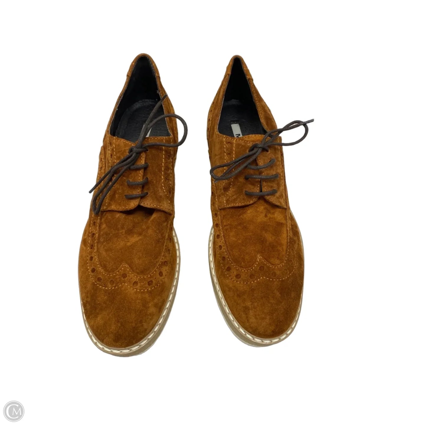 Shoes Heels Platform By Cmc In Brown, Size: 9.5